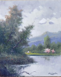 Beltran Messa Landschaftsbäume und Fluss