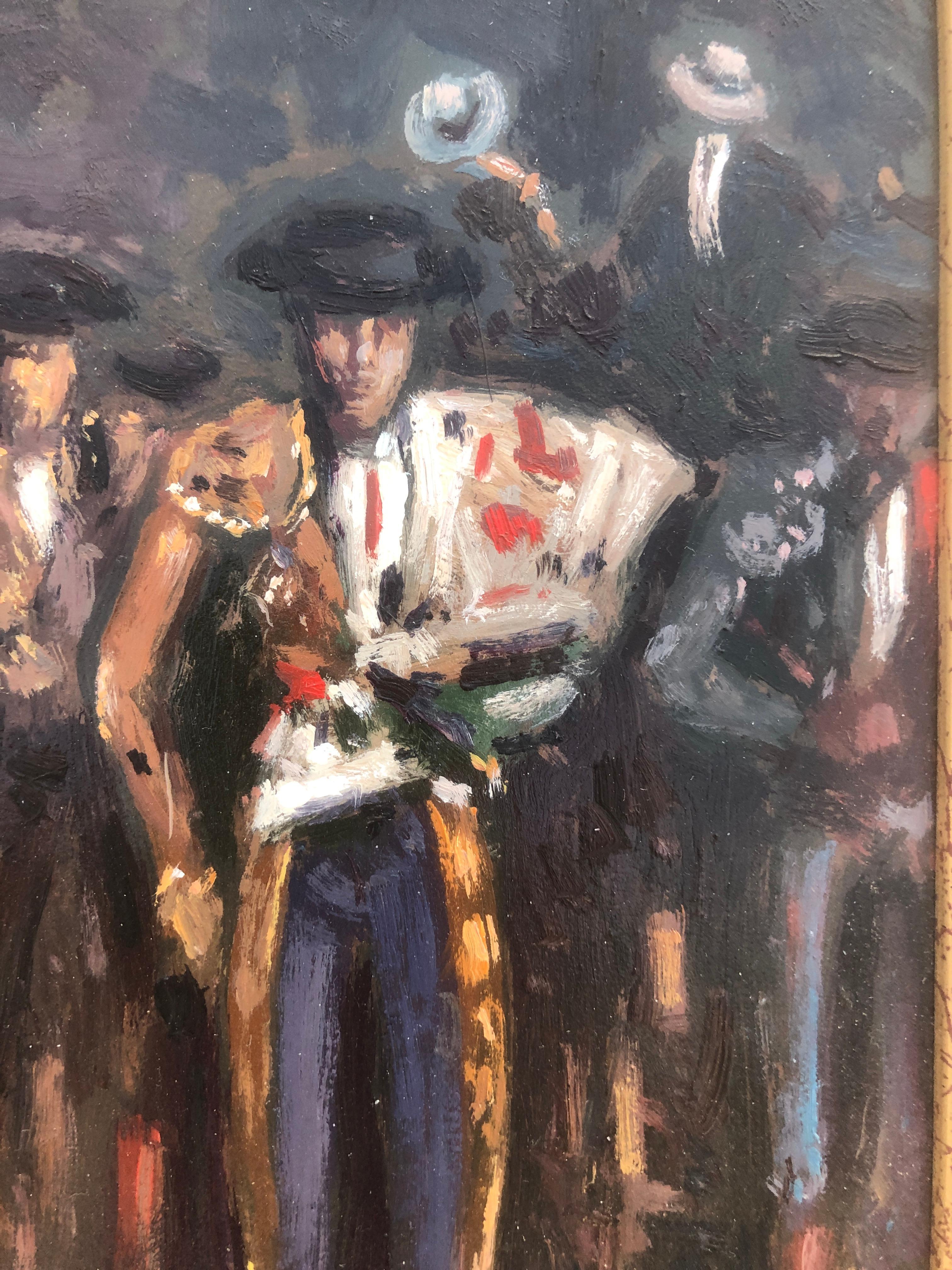 L'olio misura 27x22 cm.
La cornice misura 44x39 cm.

Enric Beltrán Messa, (Valencia 1940 - 2006).

Pittore di paesaggi contemporanei con sede a Beslú (Girona).

Ha iniziato la sua formazione artistica presso la Escuela Superior de Bellas Artes de