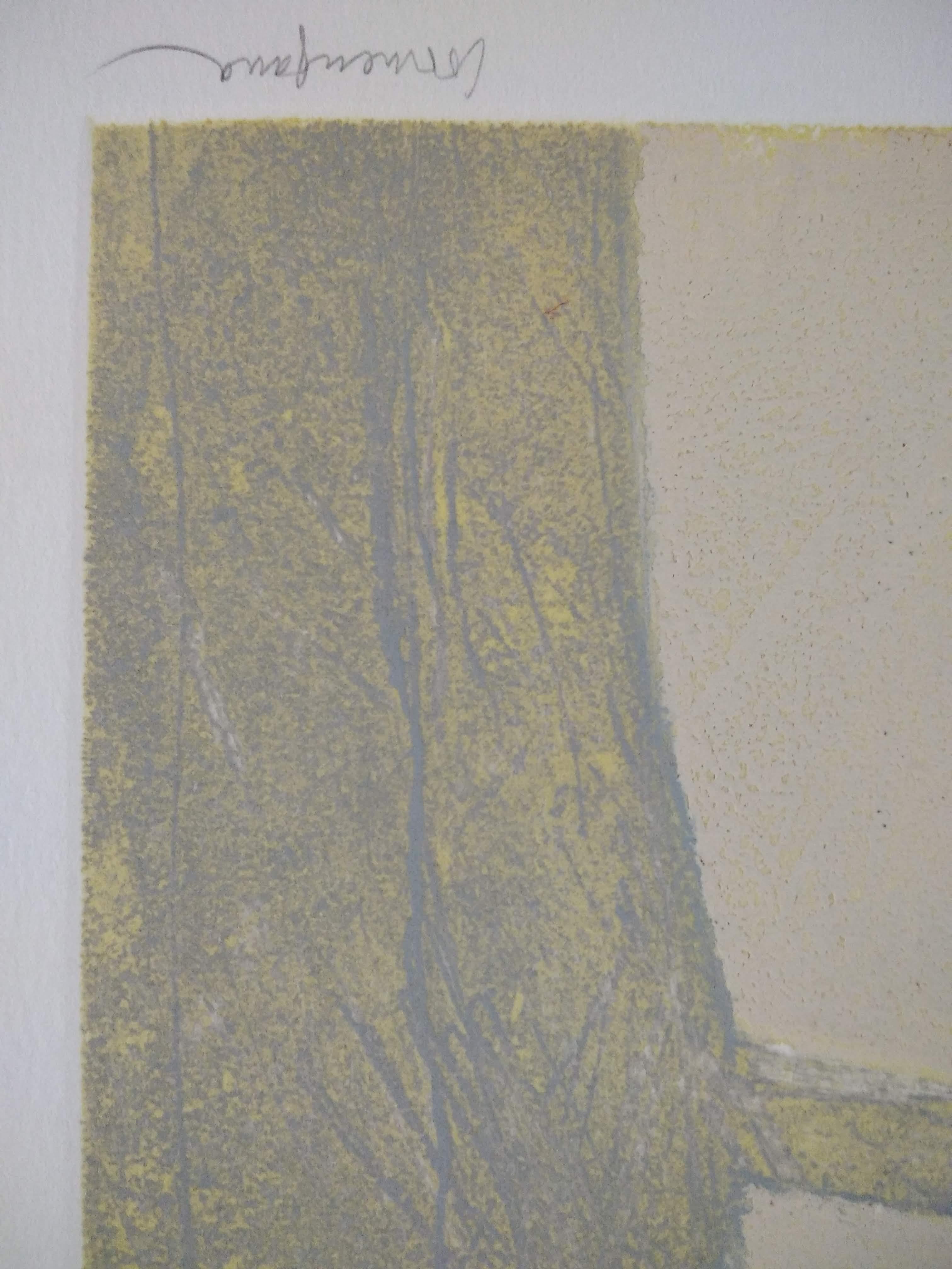 The painting is being offered with a work and authenticity certificate
