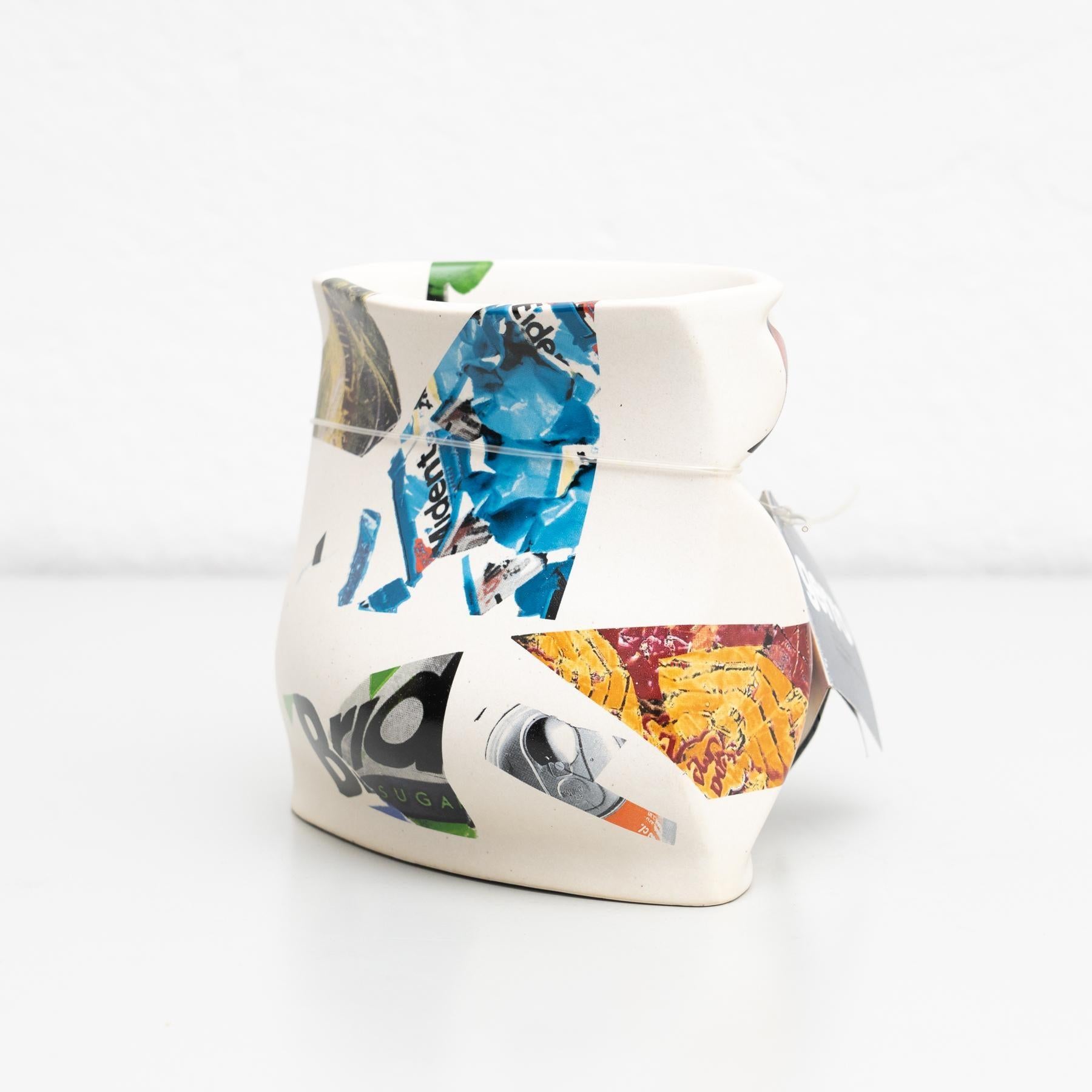 Modern Enric Miralles Spanish 'Gerro' Vase, circa 1970 For Sale