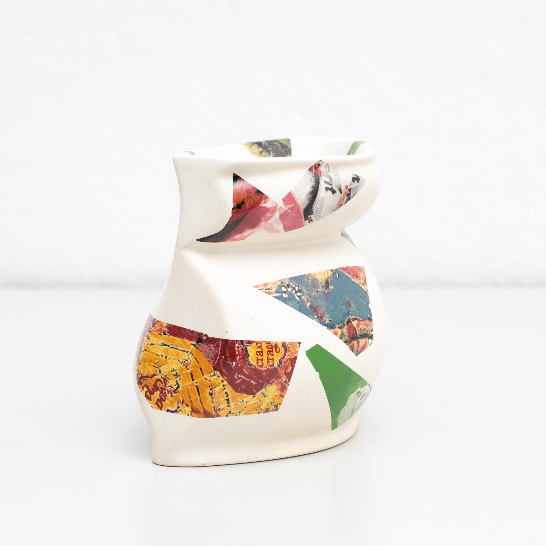 Enric Miralles Spanish 'Gerro' Vase, circa 1970 In Good Condition For Sale In Barcelona, ES