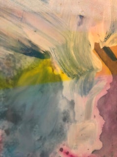 "The Glamorous Life" by Enric Pont 39" x 39" Mixed Media on Canvas