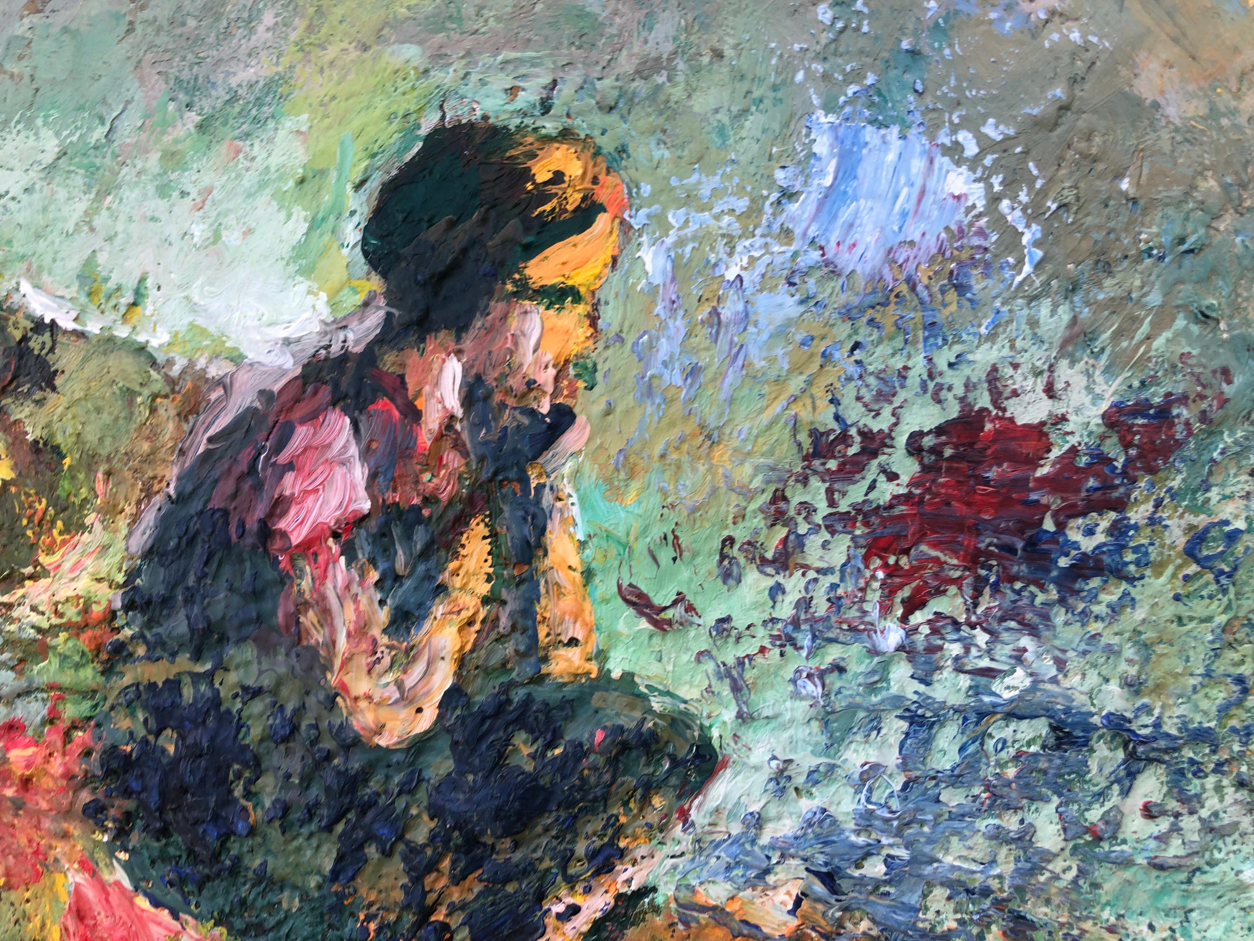Titre : Berger dans les Pyrénées
Artistics : Enric Porta i Mestre (1898-1993)
Technique : Huile sur toile
Style : Post-impressionnisme avec influences expressionnistes
Dimensions :

Sans cadre : 23.6 x 31.9 in
Encadré : 29.9 x 38.2 in
Signature :