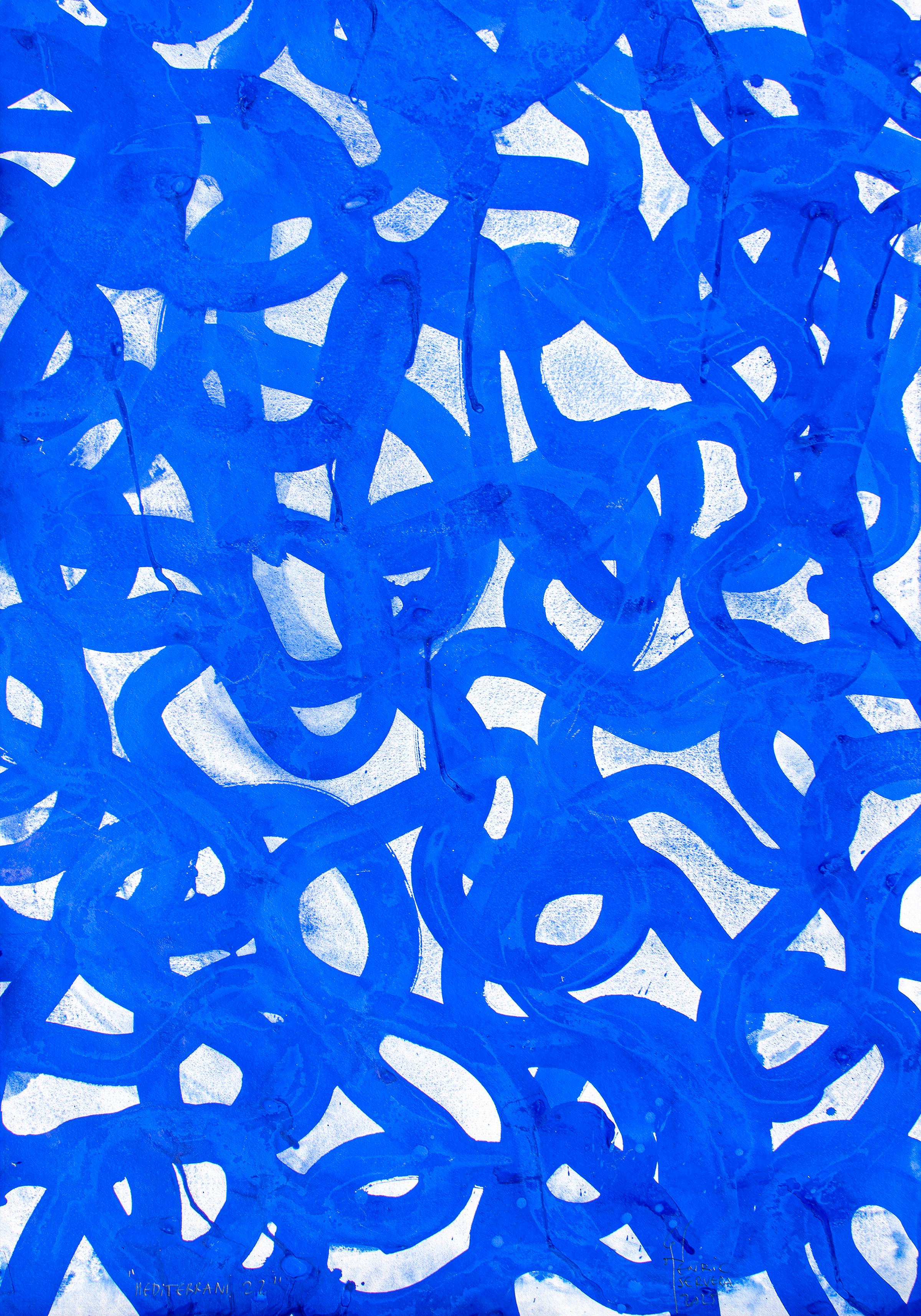 Diese Serie von Enric Servera erforscht die Beziehung des Menschen zu Salz und Meerwasser. Diese Werke sollen uns in das Meer eintauchen lassen, einen salzigen Schatz, der uns umgibt und uns an seine natürliche Schönheit und die Bedeutung seiner