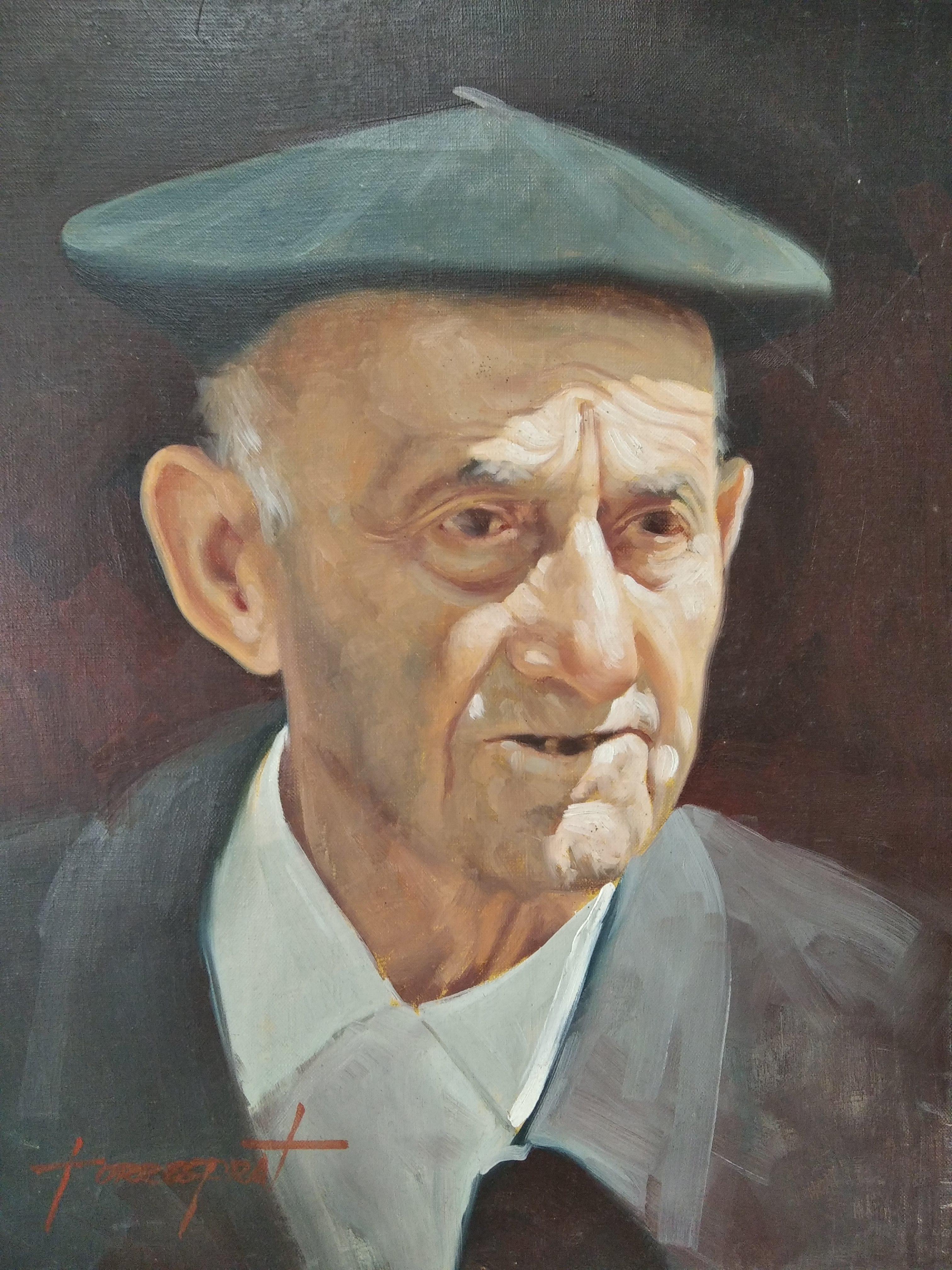 Enric Torres Prat Portrait Painting - Untitled