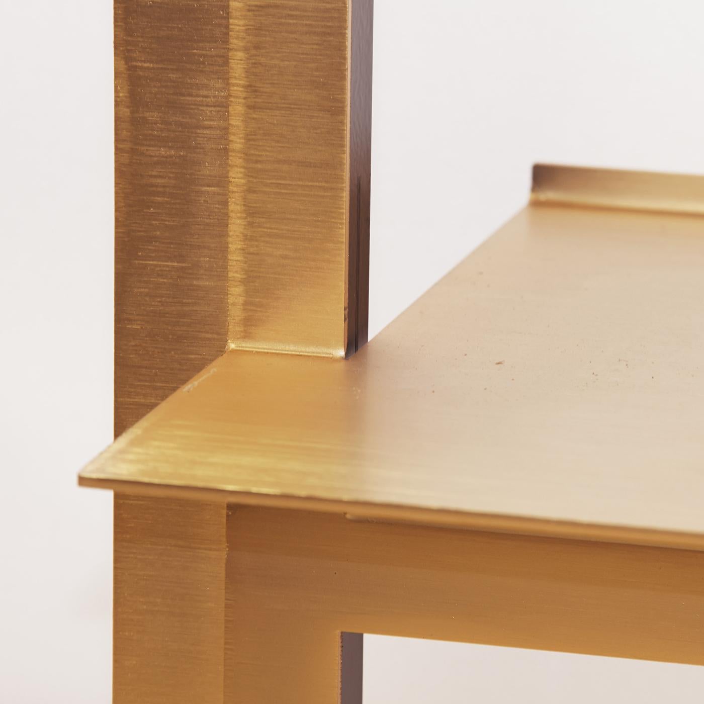 Estantería Enrica de oro de 24 quilates de Federico Peri en Nuevo estado para la venta en Milan, IT