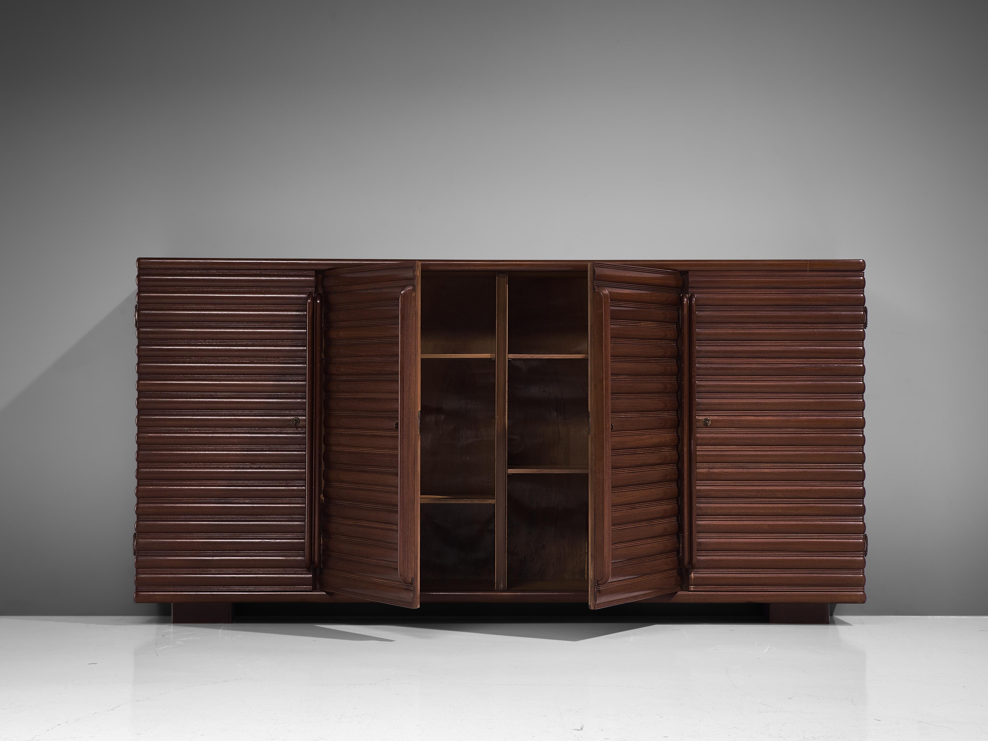 Enrico and Paolo Borghi Sideboard in Darkened Oak 2