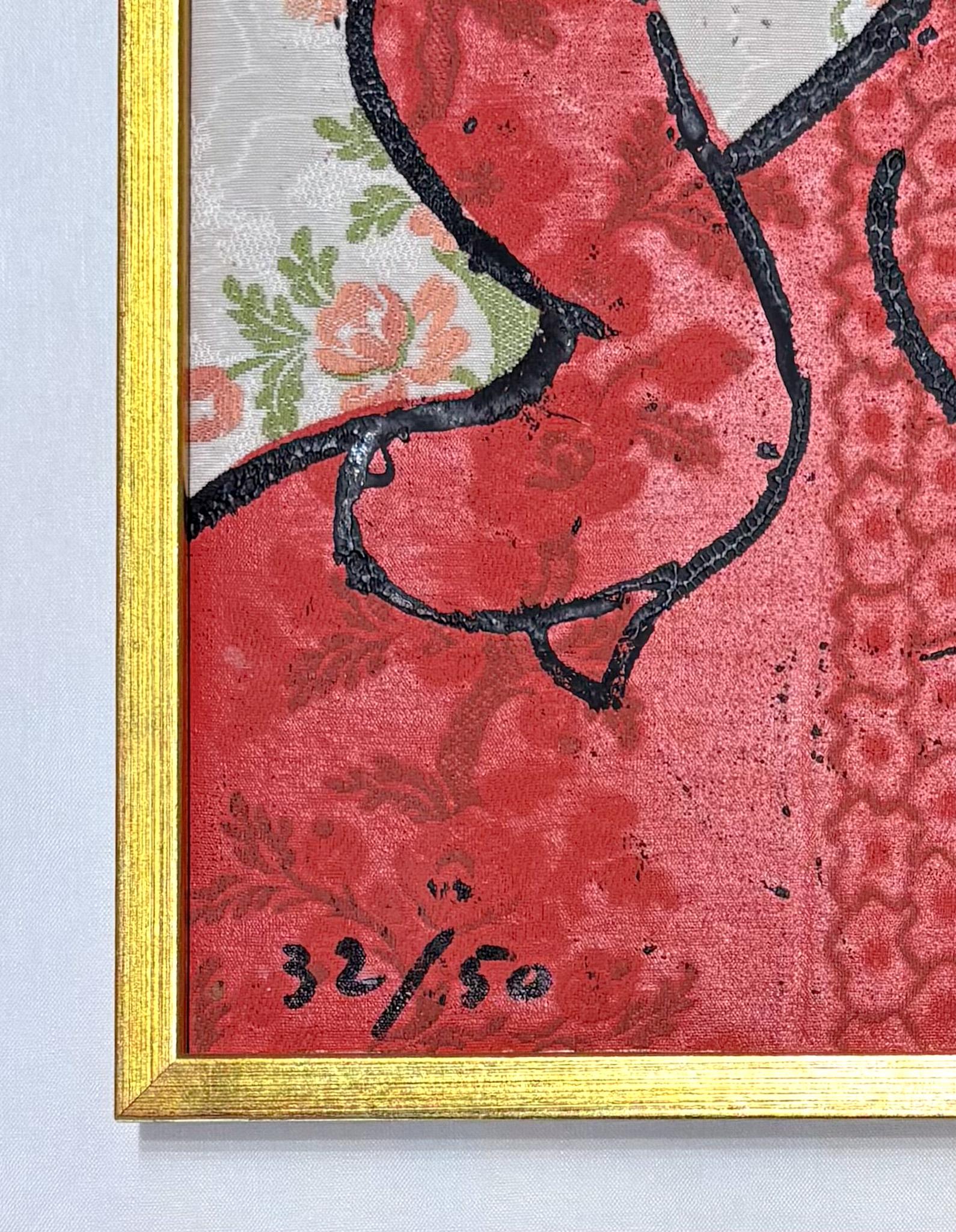 Enrico Baj (1924-2003) - Petit nu - Radierung mit Mischtechnik und Collage - 1970 im Angebot 5