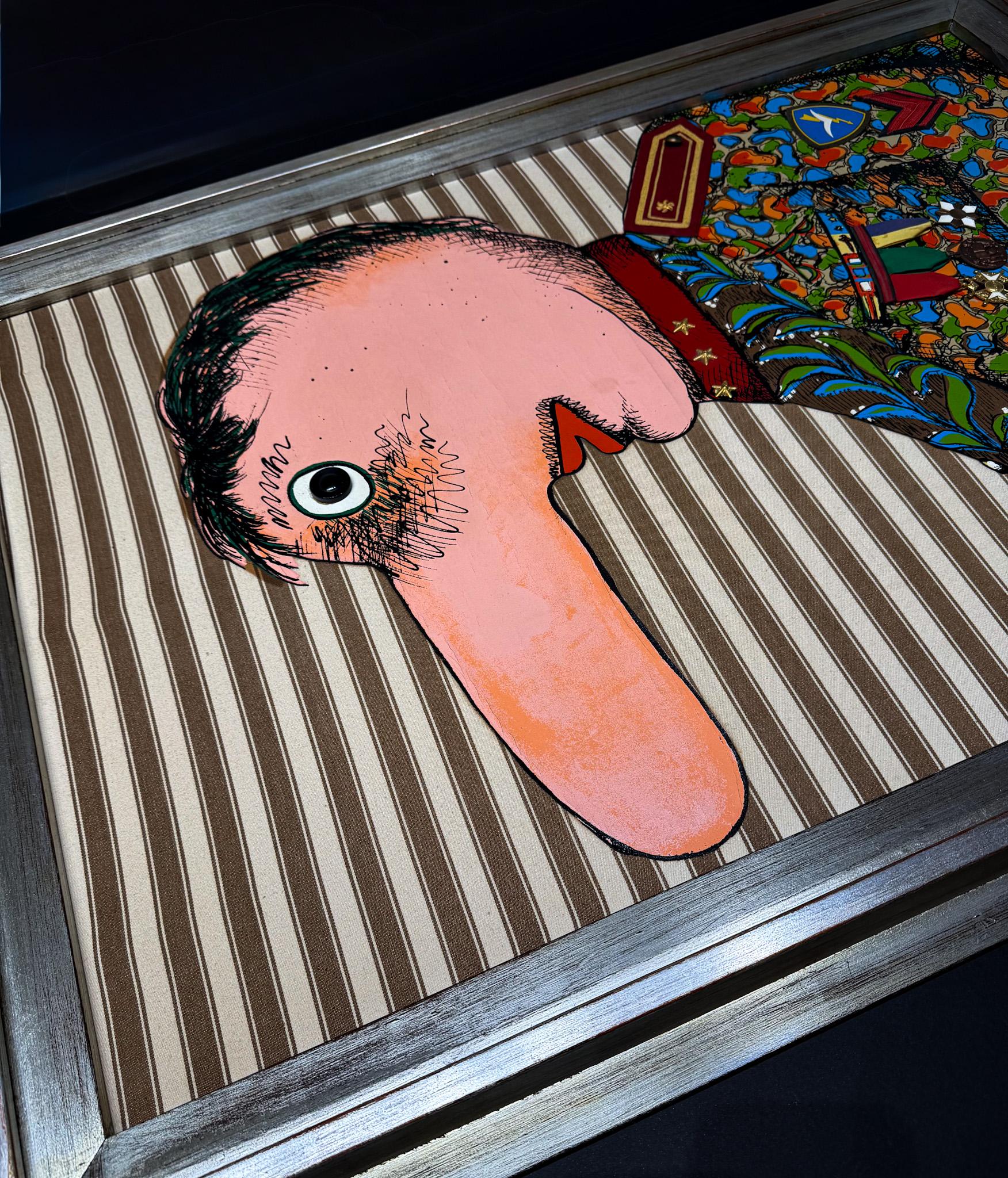 Enrico Baj (1924–2003) -Le Baron Gay de Vernon expert de fortification militaire 3