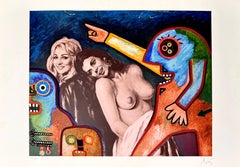 Enrico Baj (1924 -2003) - Mixed-media polymaterial color screen printing - 1986