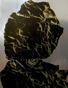 Italian Surrealist Pop Art Serigraph Enrico Baj Pop Art Silkscreen Foil Print