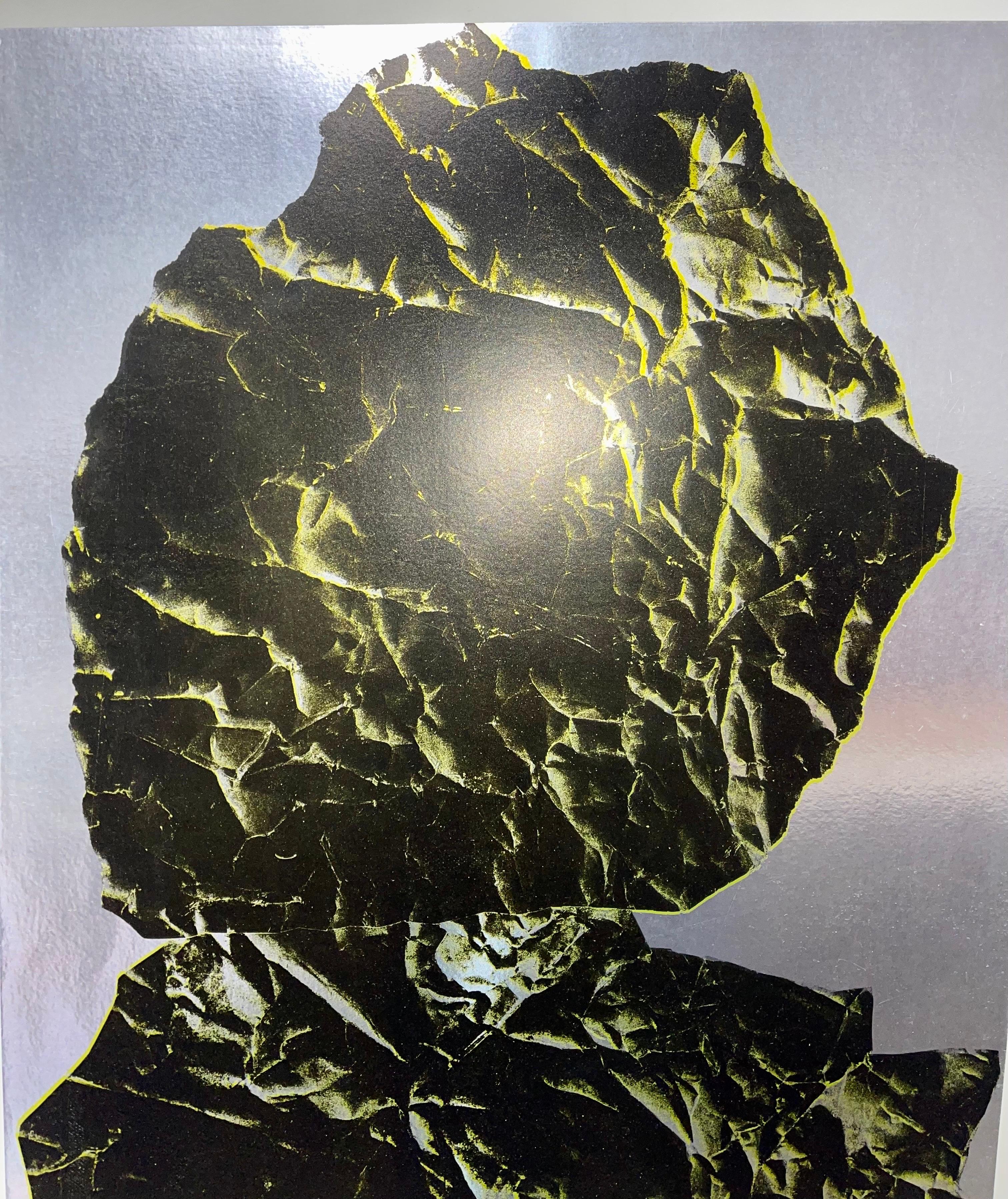 Italian Surrealist Pop Art Serigraph Enrico Baj Pop Art Silkscreen Foil Print For Sale 4