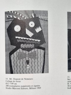 ENRICO BAJ - Herr Dupont 1969