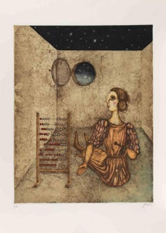 Untitled - Lithograph by Enrico Benaglia - 1990s