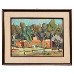 Enrico Benaglia Signed an Dated Modern Painting