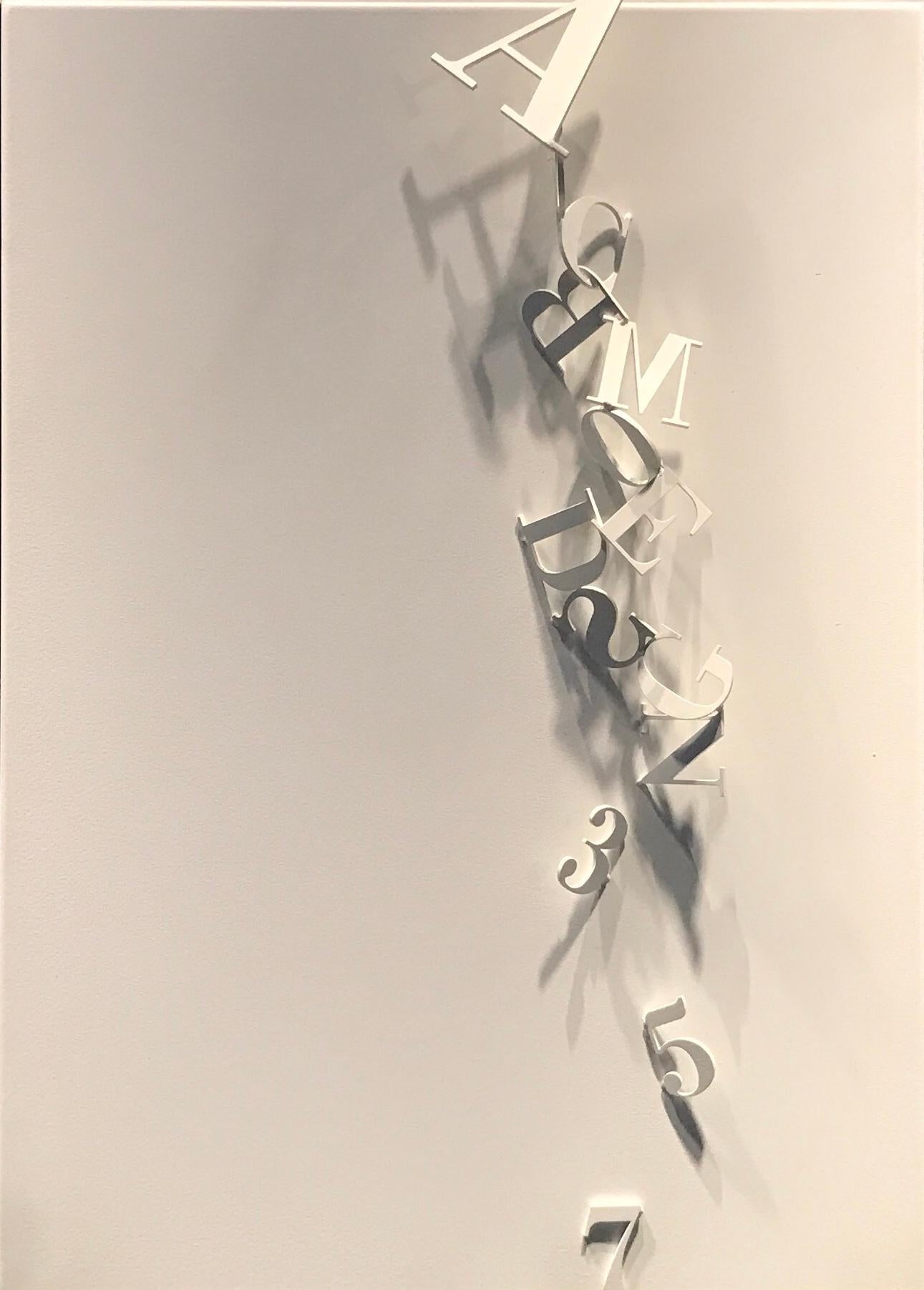 Weißes Schweigen (Abstrakt), Painting, von Enrico Benetta