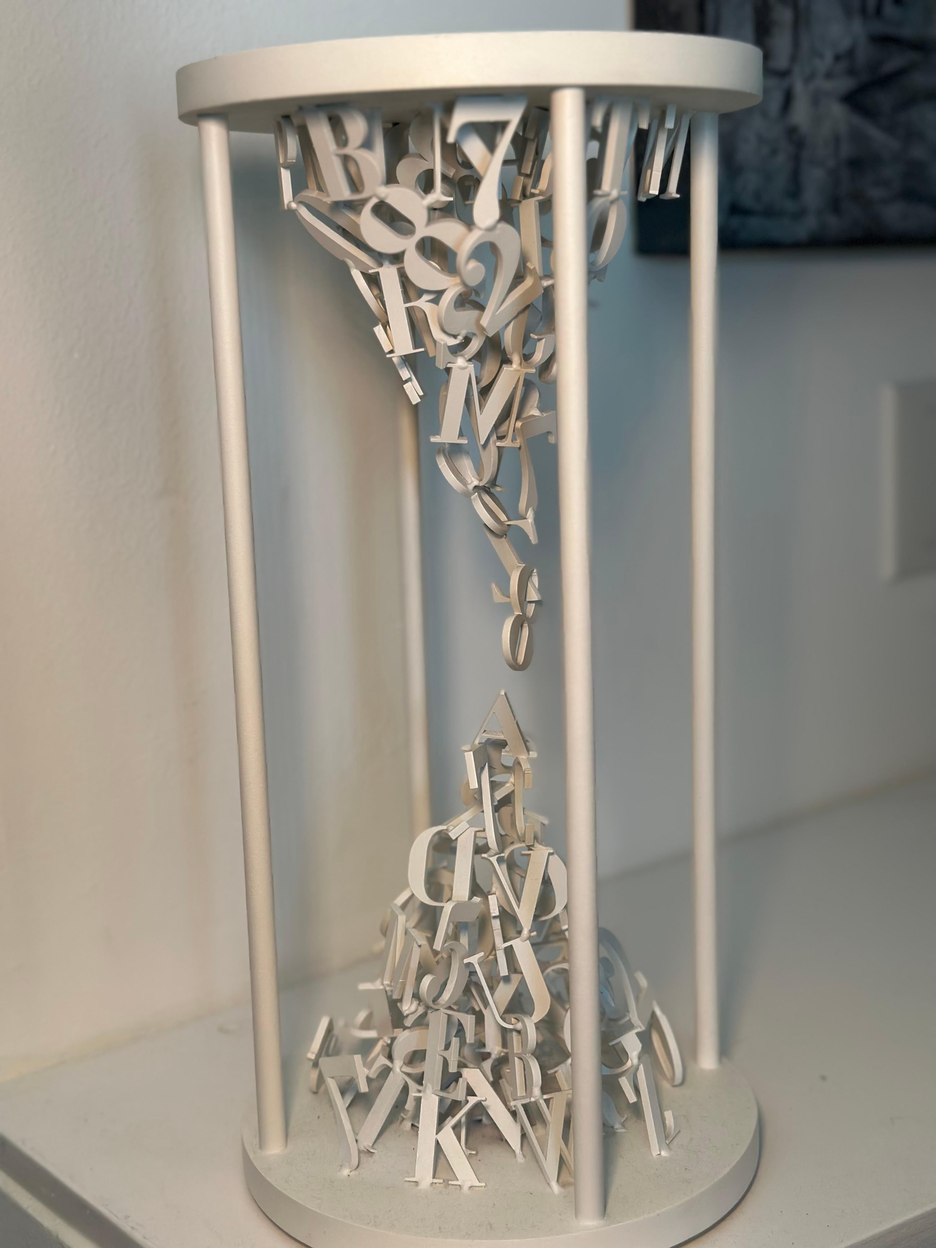 Clessidra Thempo 1 2017 - Sculpture Astrattismo geometrico di Enrico Benetta