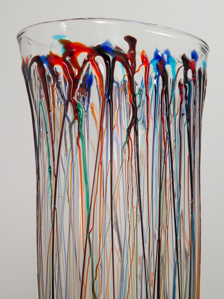 Moorish Enrico Cammozzo Murano Glass Art Vases
