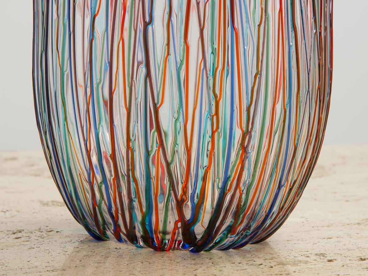 Enrico Cammozzo Murano Glass Art Vases 1