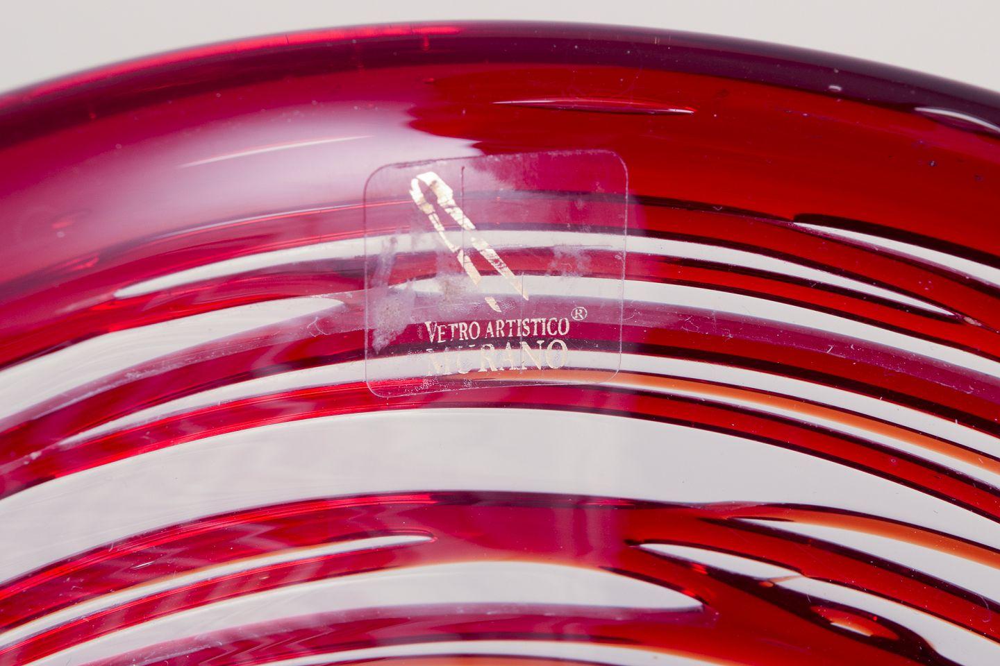 Enrico Cammozzo, Vetro Artistico Murano. Cuenco único y colosal de vidrio artístico. Vidrio artístico en venta
