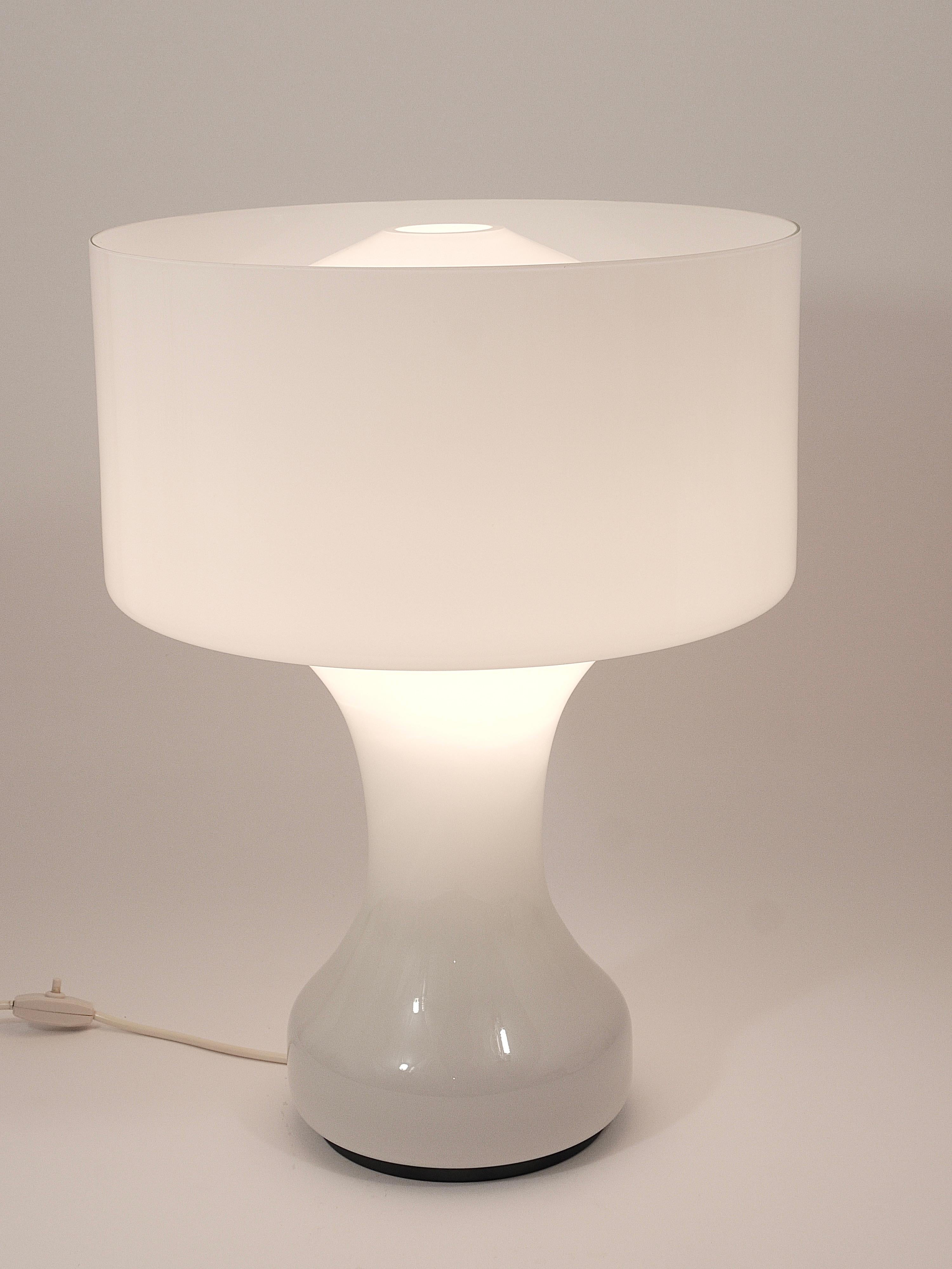 Enrico Capuzzo Vistosi Large Sebenica L190 Table Floor Side Lamp, Italy, 1960s 5