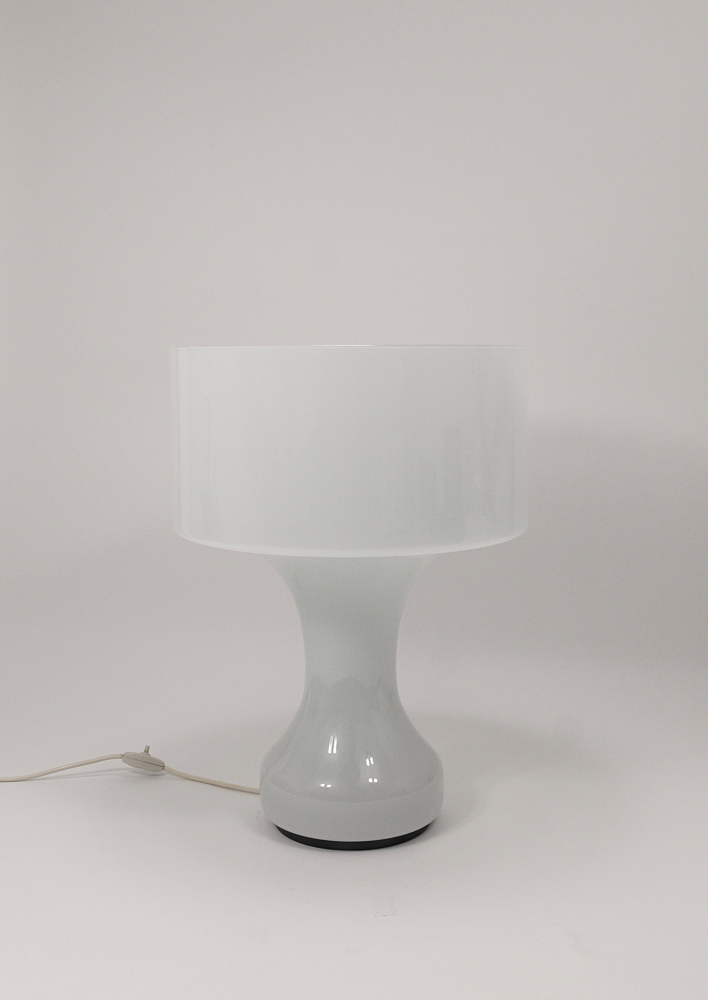 Mid-Century Modern Enrico Capuzzo Vistosi Large Sebenica L190 Table Floor Side Lamp, Italy, 1960s