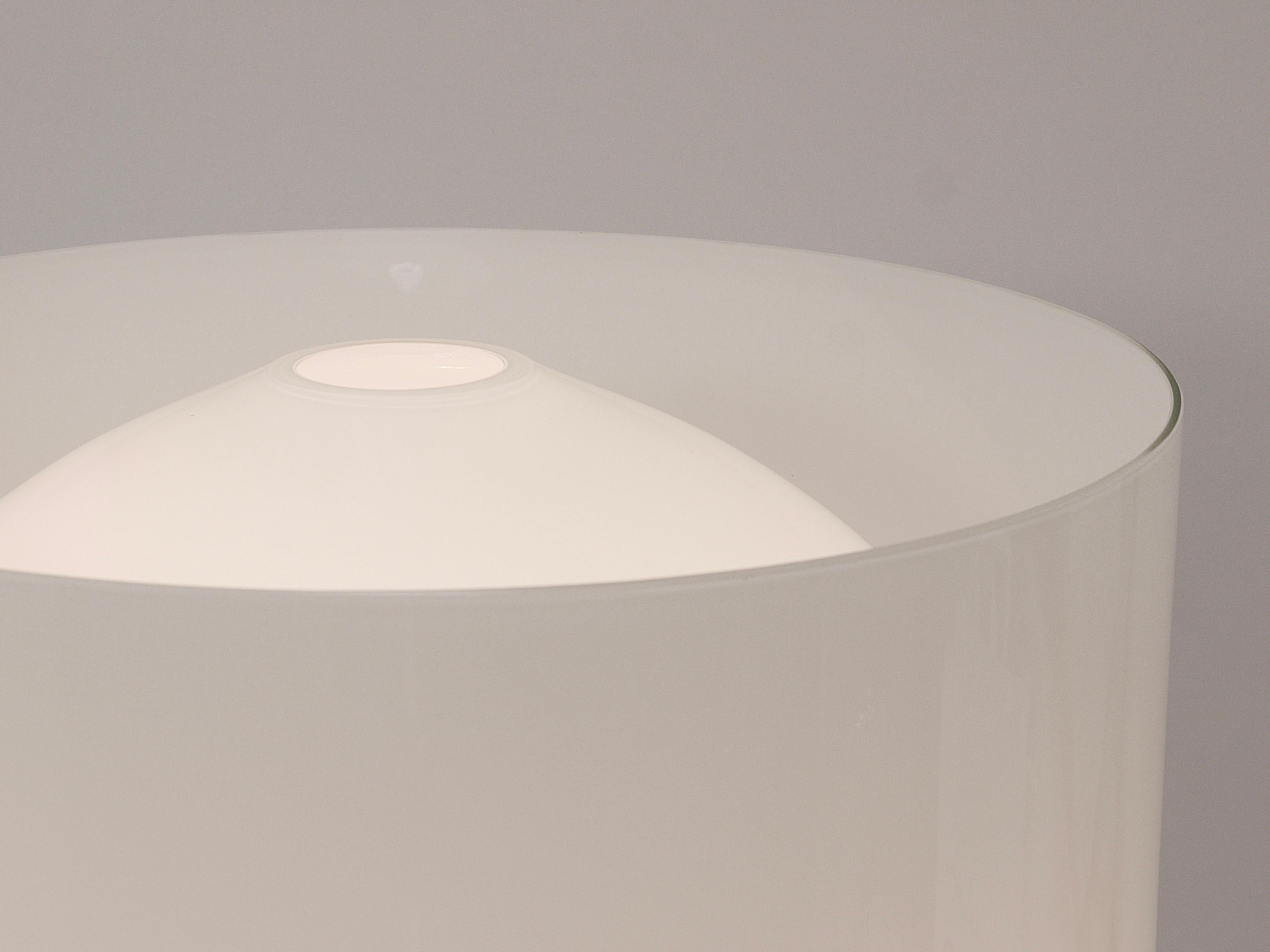 Italian Enrico Capuzzo Vistosi Large Sebenica L190 Table Floor Side Lamp, Italy, 1960s