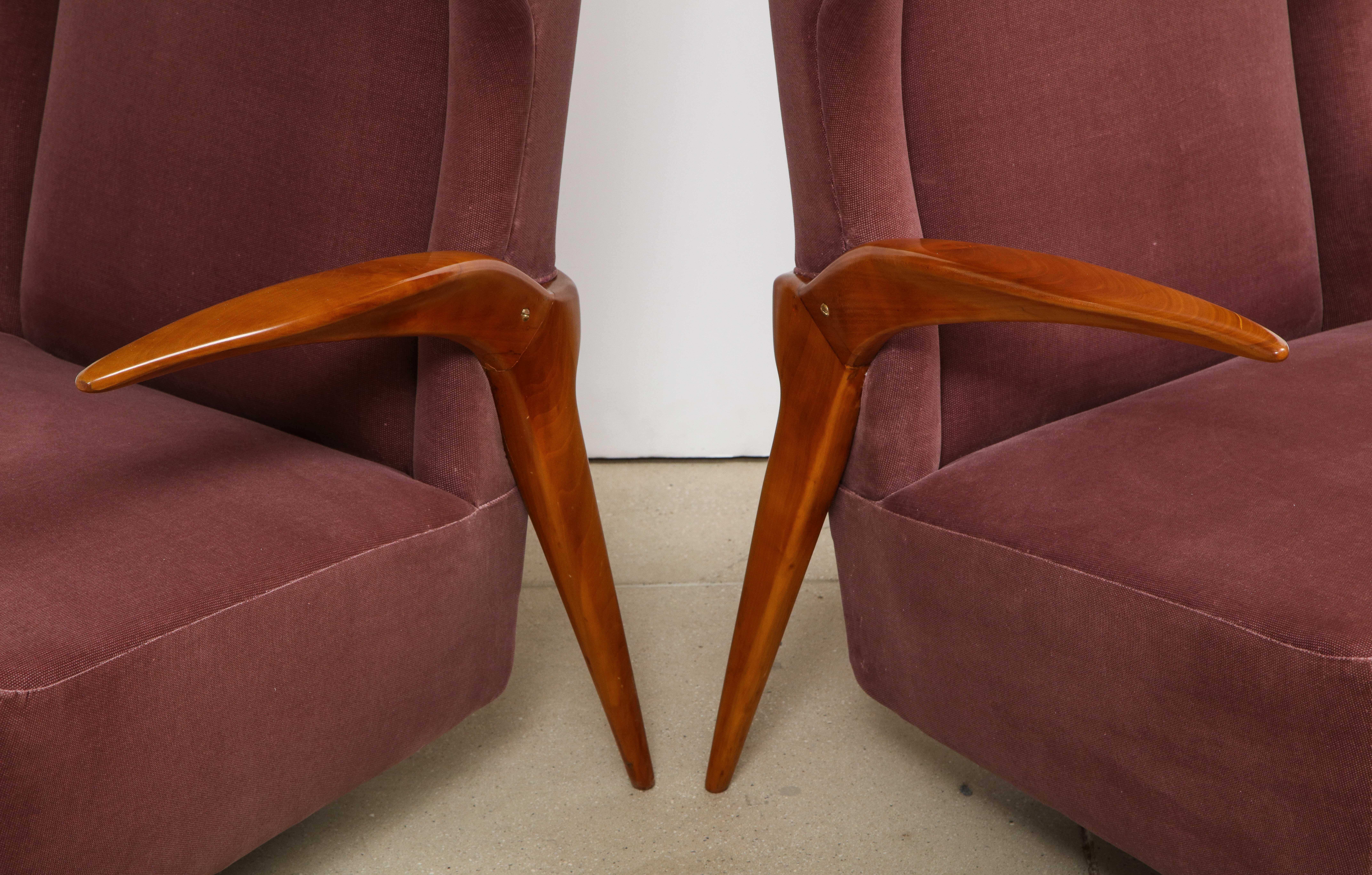 Italian Enrico Ciuti Attributed Chairs