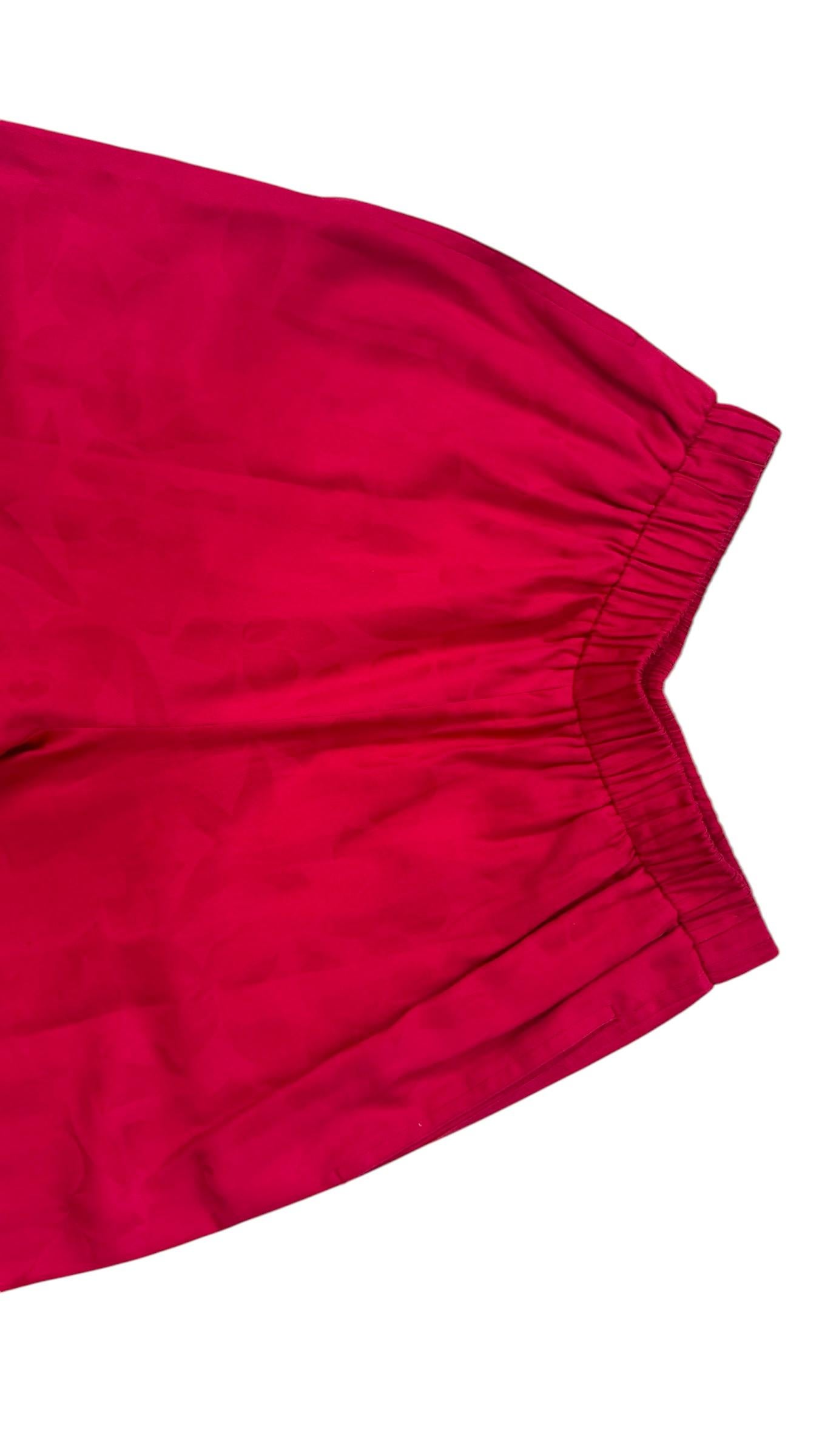 Enrico Coveri Boutique Fuchsia Two-Piece Set with Jacquard Finish For Sale 2