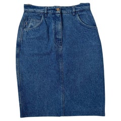 Enrico Coveri Vintage Denim Skirt