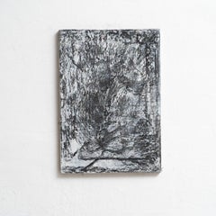 Enrico Della Torre Art contemporain Peinture noire sur toile