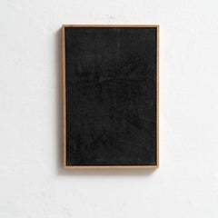 Enrico Della Torre Art contemporain Peinture noire sur toile