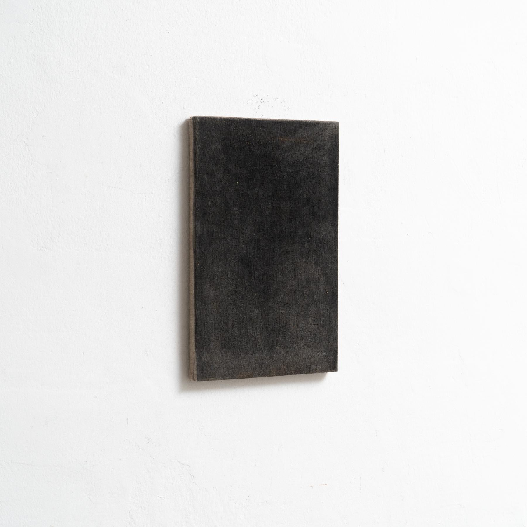 Enrico Della Torre Arte contemporáneo Pintura negra sobre lienzo Moderno en venta