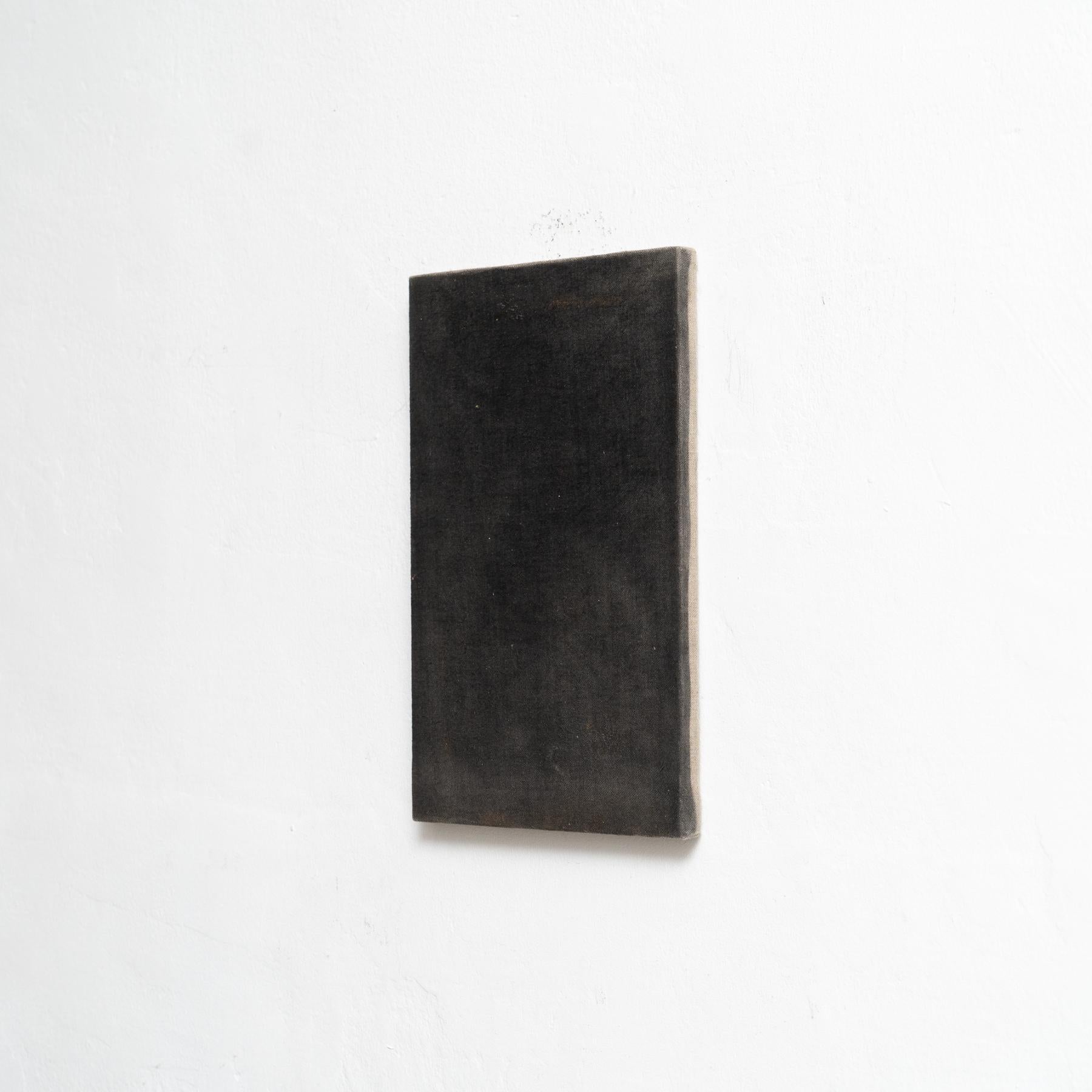 Enrico Della Torre Arte contemporáneo Pintura negra sobre lienzo Español en venta