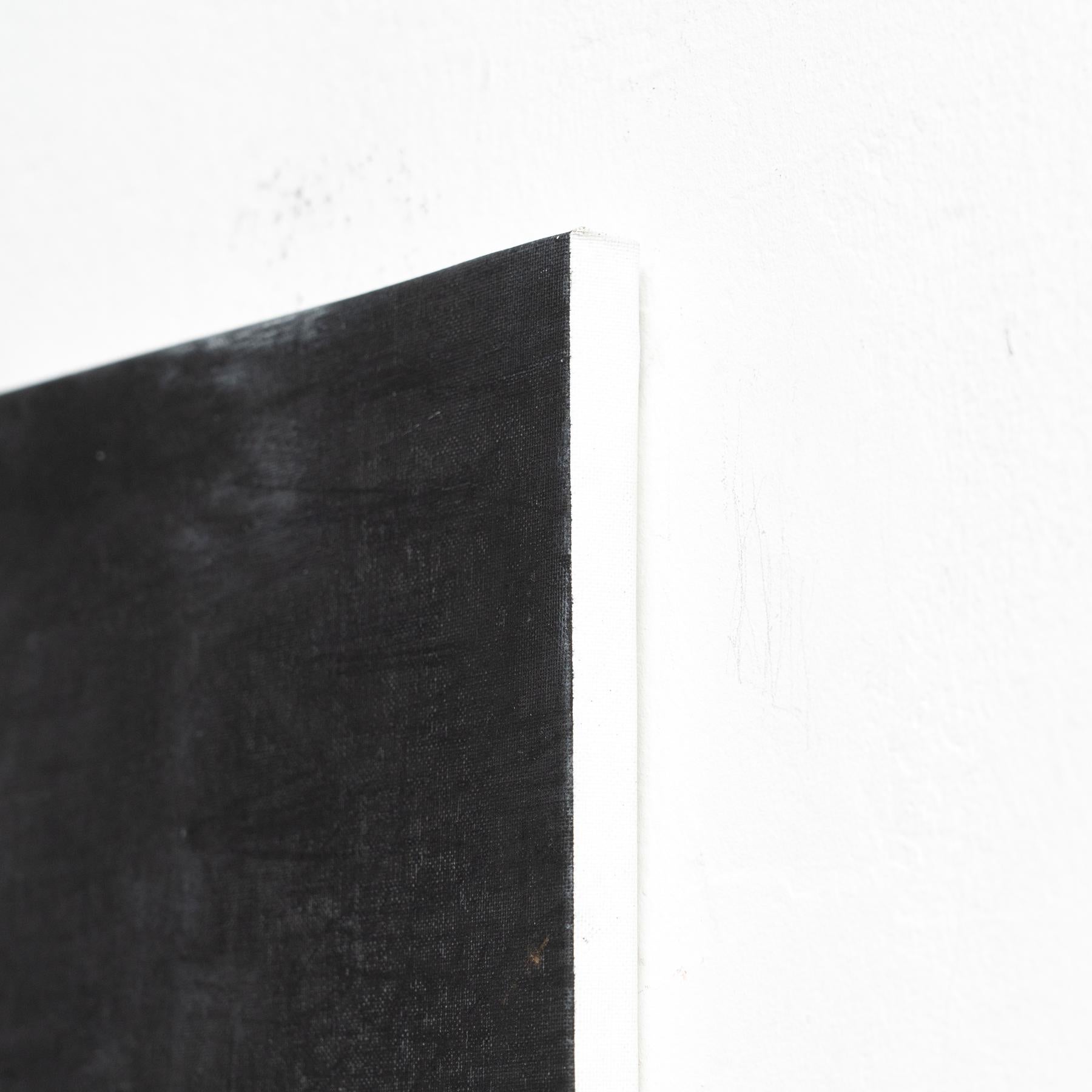 Enrico Della Torre Arte contemporanea Pittura nera su tela In condizioni buone in vendita a Barcelona, Barcelona