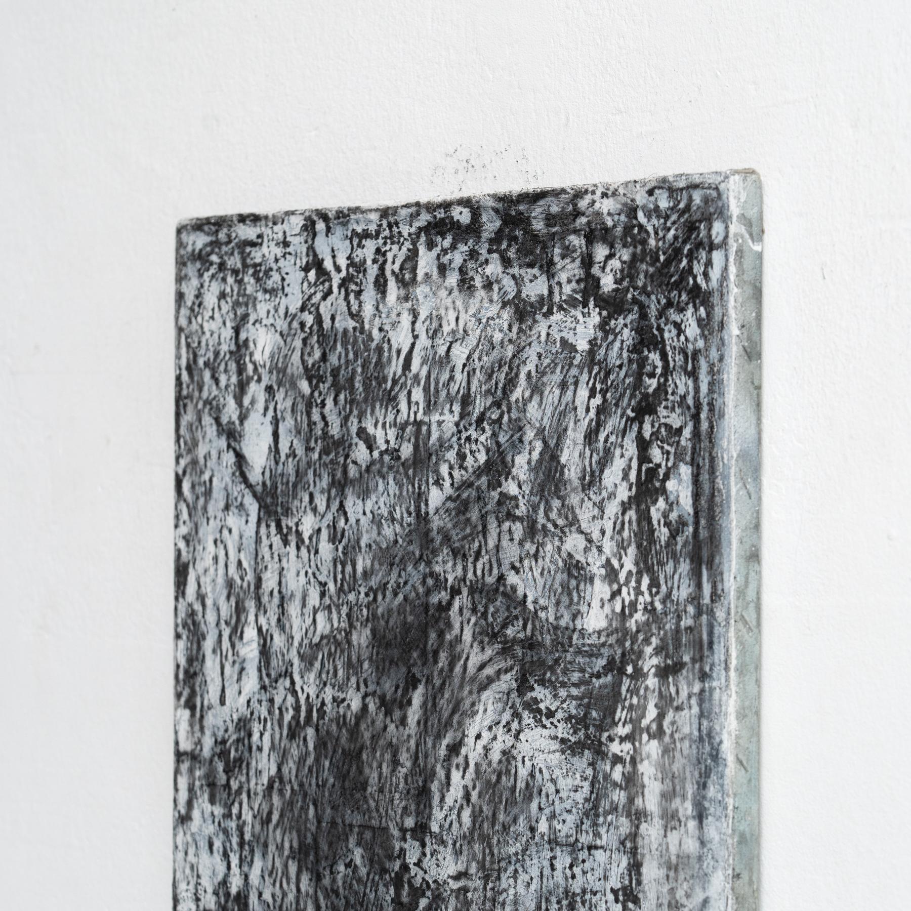 Enrico Della Torre Arte contemporanea Pittura nera su tela In condizioni buone in vendita a Barcelona, Barcelona