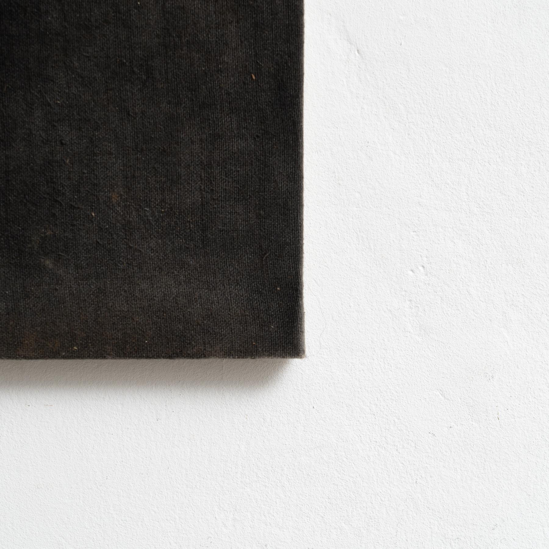 Enrico Della Torre Arte contemporáneo Pintura negra sobre lienzo en Bueno estado para la venta en Barcelona, Barcelona