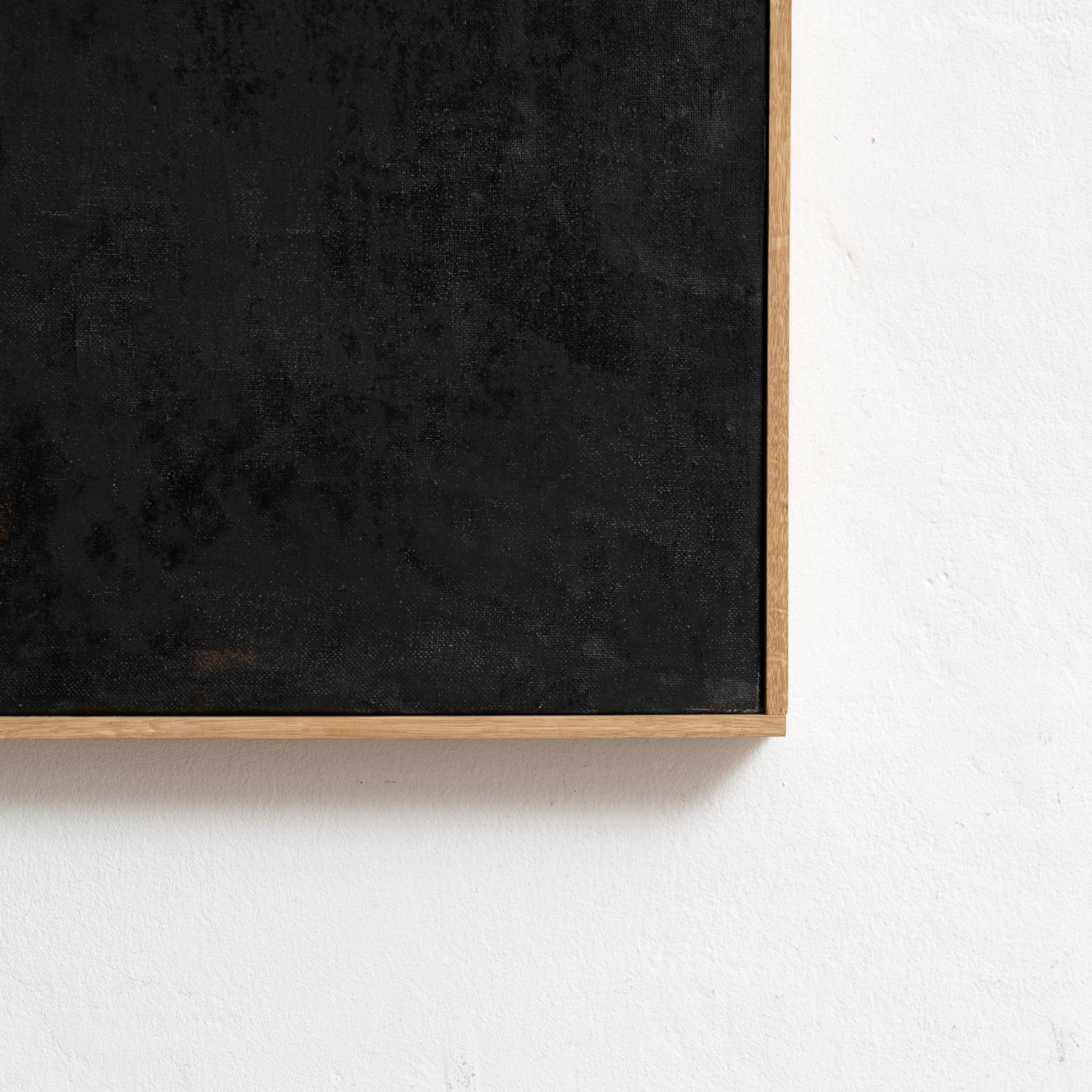 Enrico Della Torre Zeitgenössische Kunst Schwarzes Gemälde auf Leinwand (21. Jahrhundert und zeitgenössisch) im Angebot