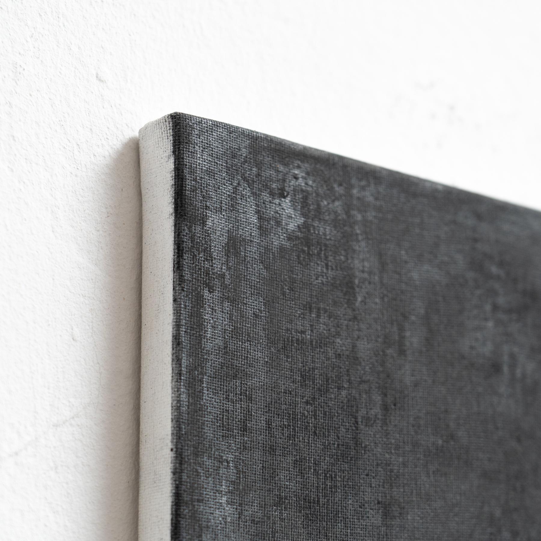 Lino Enrico Della Torre Arte contemporanea Pittura nera su tela in vendita