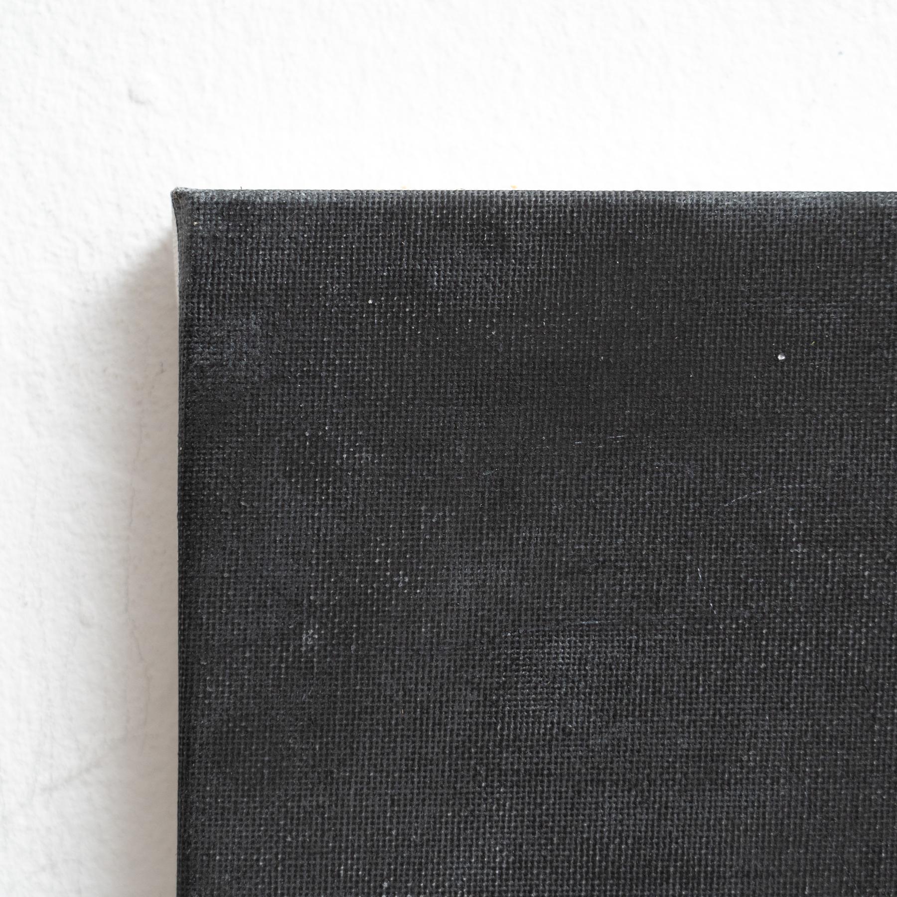 Lino Enrico Della Torre Arte contemporanea Pittura nera su tela in vendita