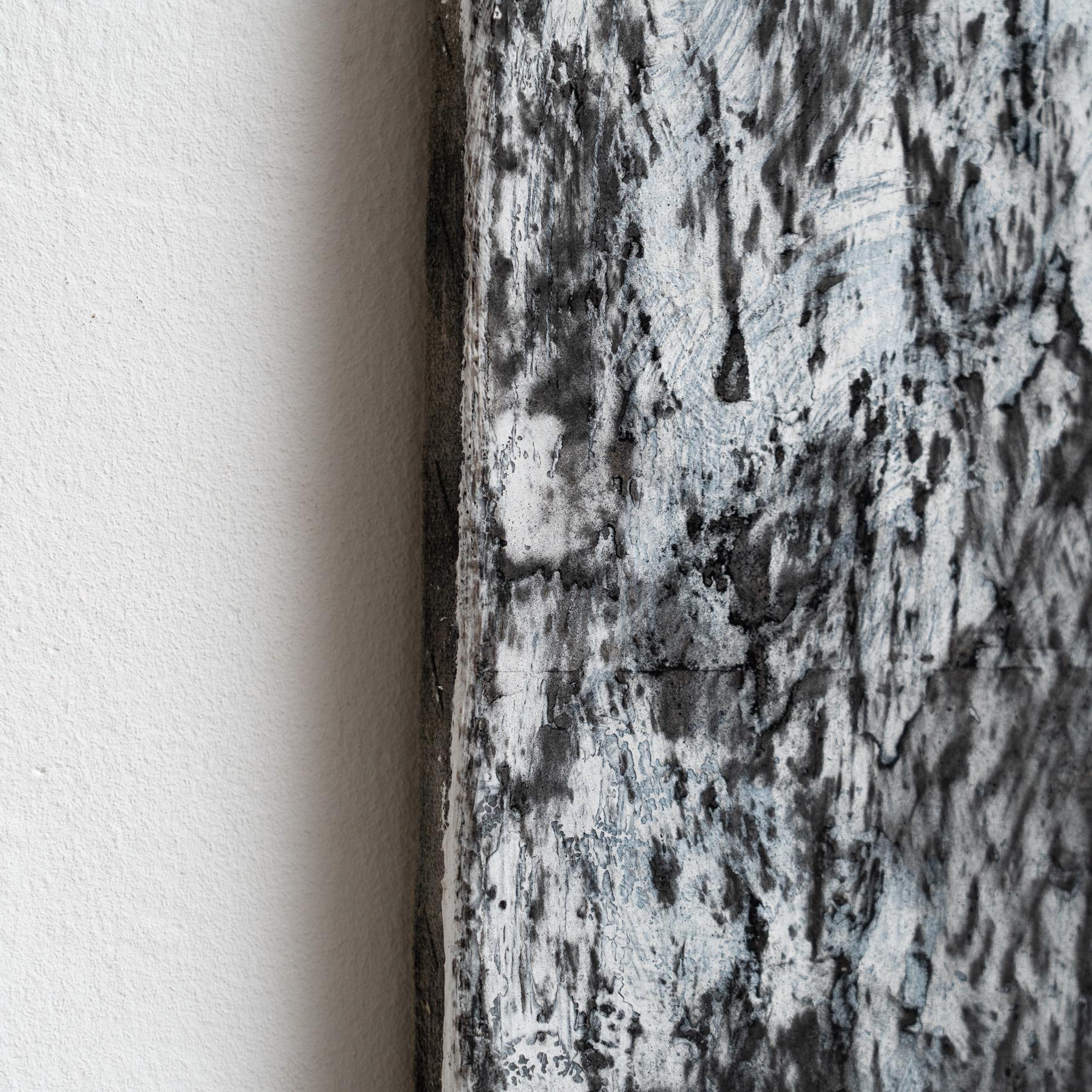 Lino Enrico Della Torre Arte contemporanea Pittura nera su tela in vendita