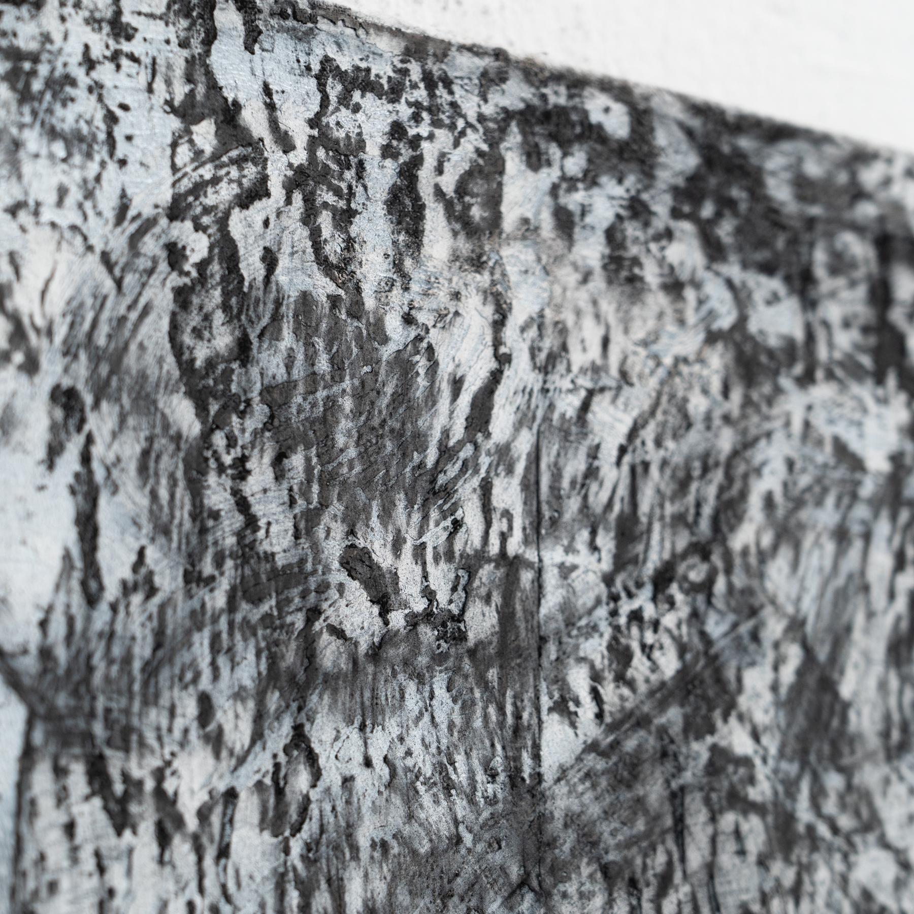 Enrico Della Torre Arte contemporanea Pittura nera su tela in vendita 1