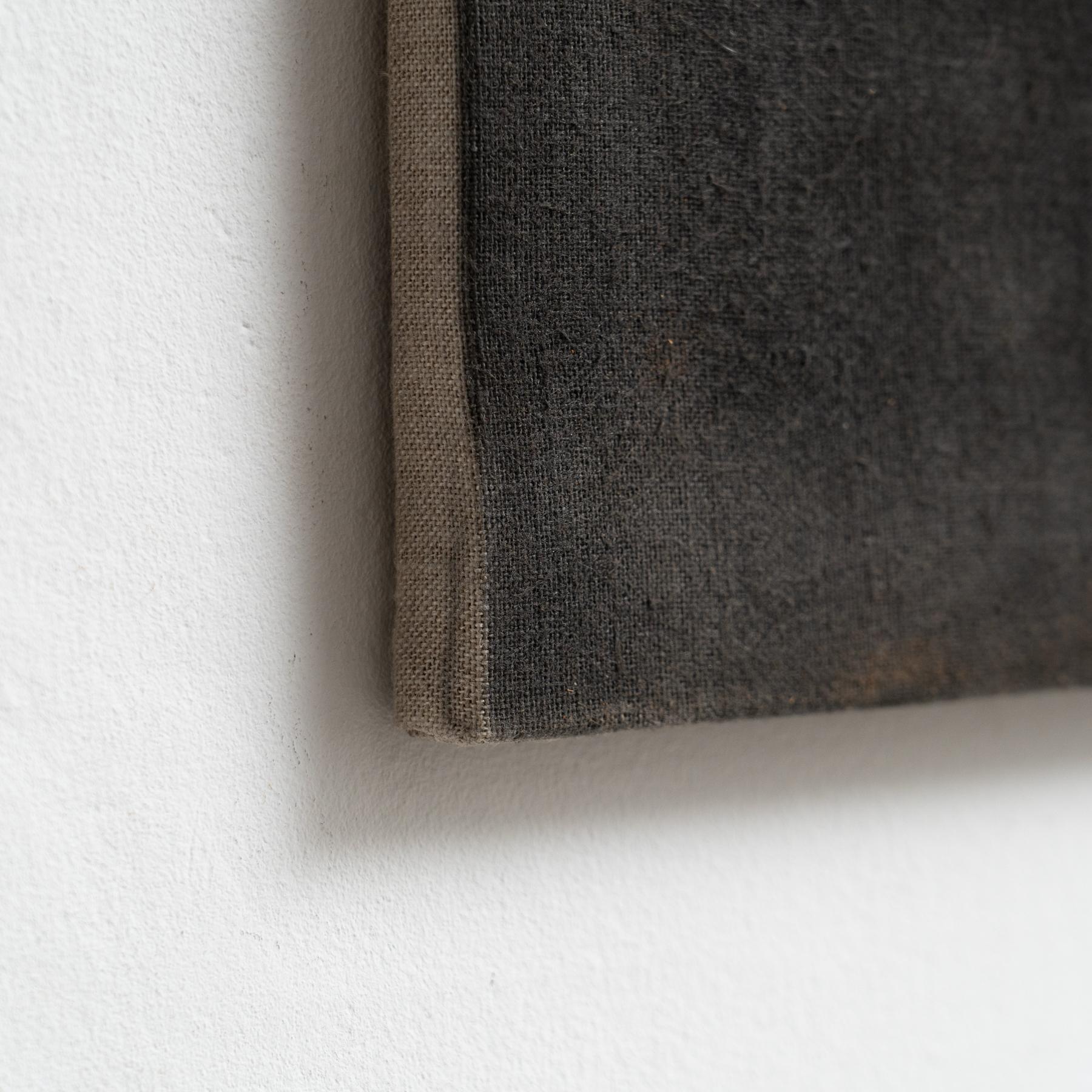 Enrico Della Torre Arte contemporáneo Pintura negra sobre lienzo en venta 1