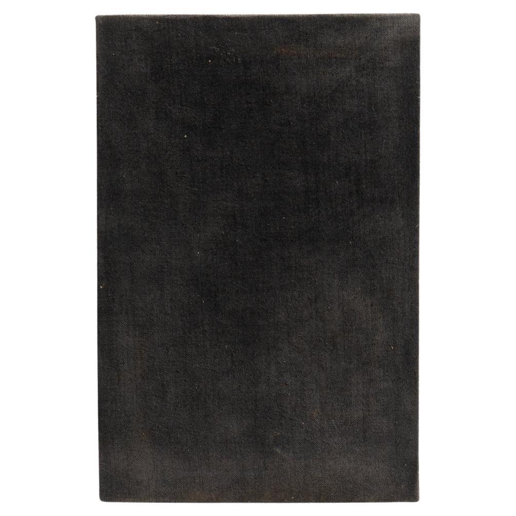 Enrico Della Torre Art contemporain Peinture noire sur toile en vente