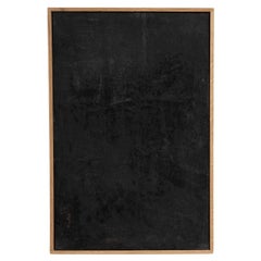 Enrico Della Torre Art contemporain Peinture noire sur toile