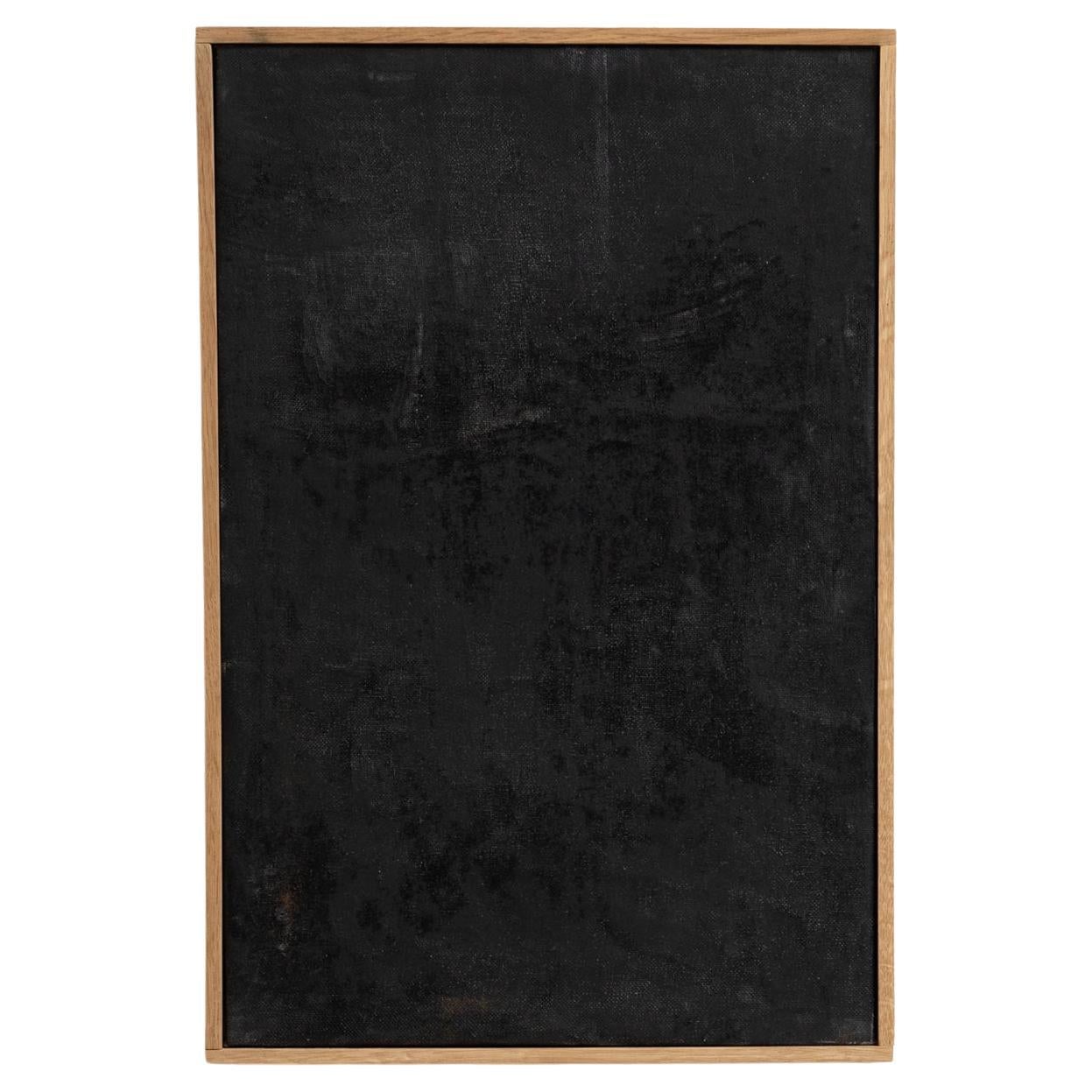 Enrico Della Torre Arte contemporáneo Pintura negra sobre lienzo