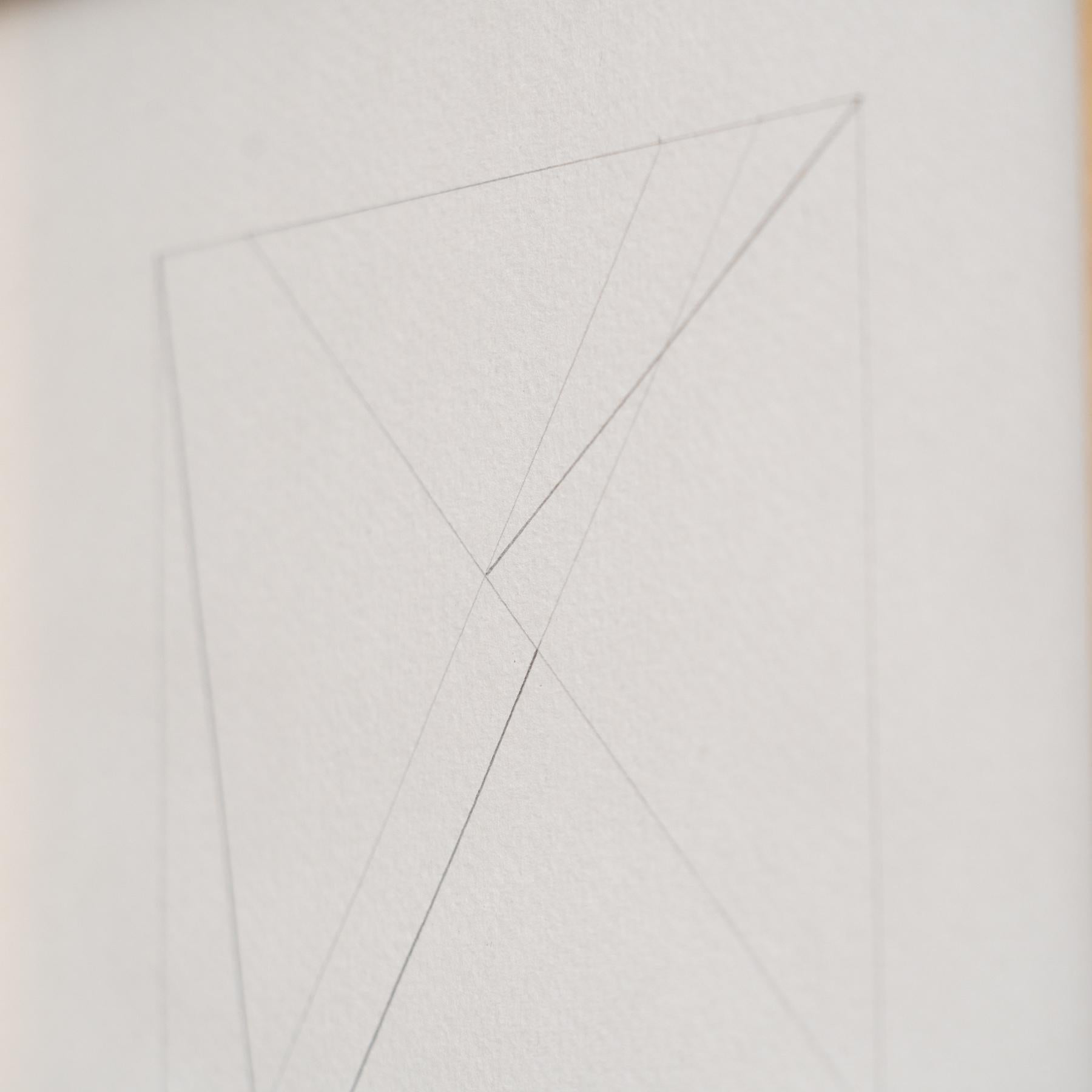 Enrico Della Torre Disegno incorniciato, 2016 in vendita 4