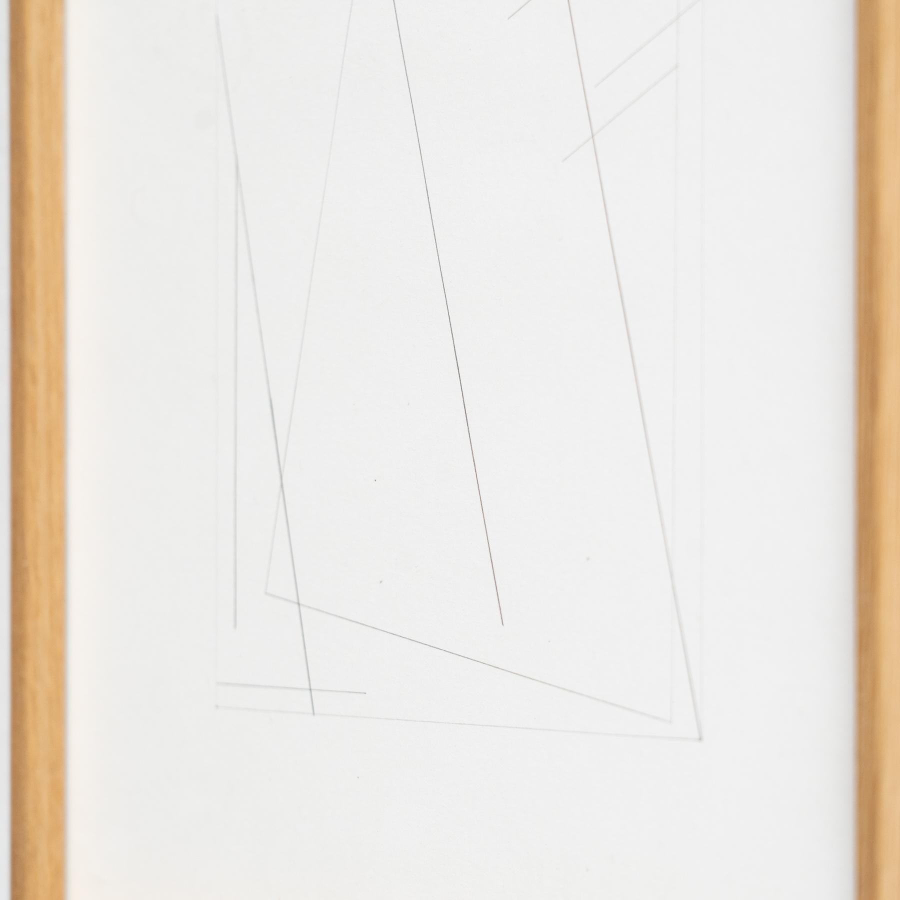 Enrico Della Torre Dibujo enmarcado, 2016 en venta 7
