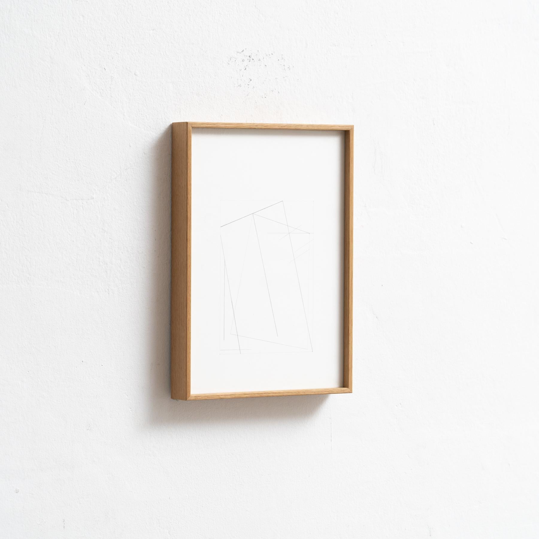 Enrico Della Torre Dibujo enmarcado, 2016 Posmoderno en venta