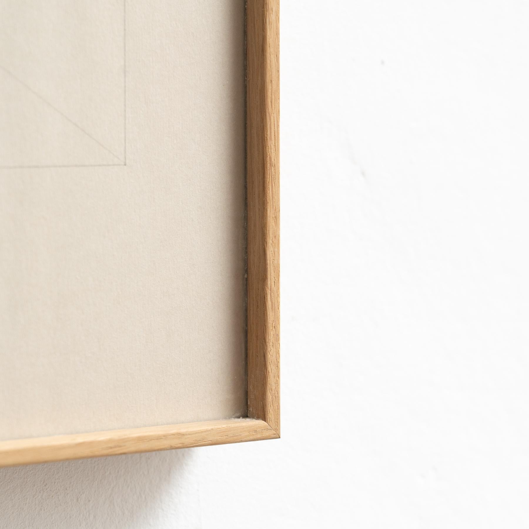 Lino Enrico Della Torre Disegno incorniciato, 2016 in vendita